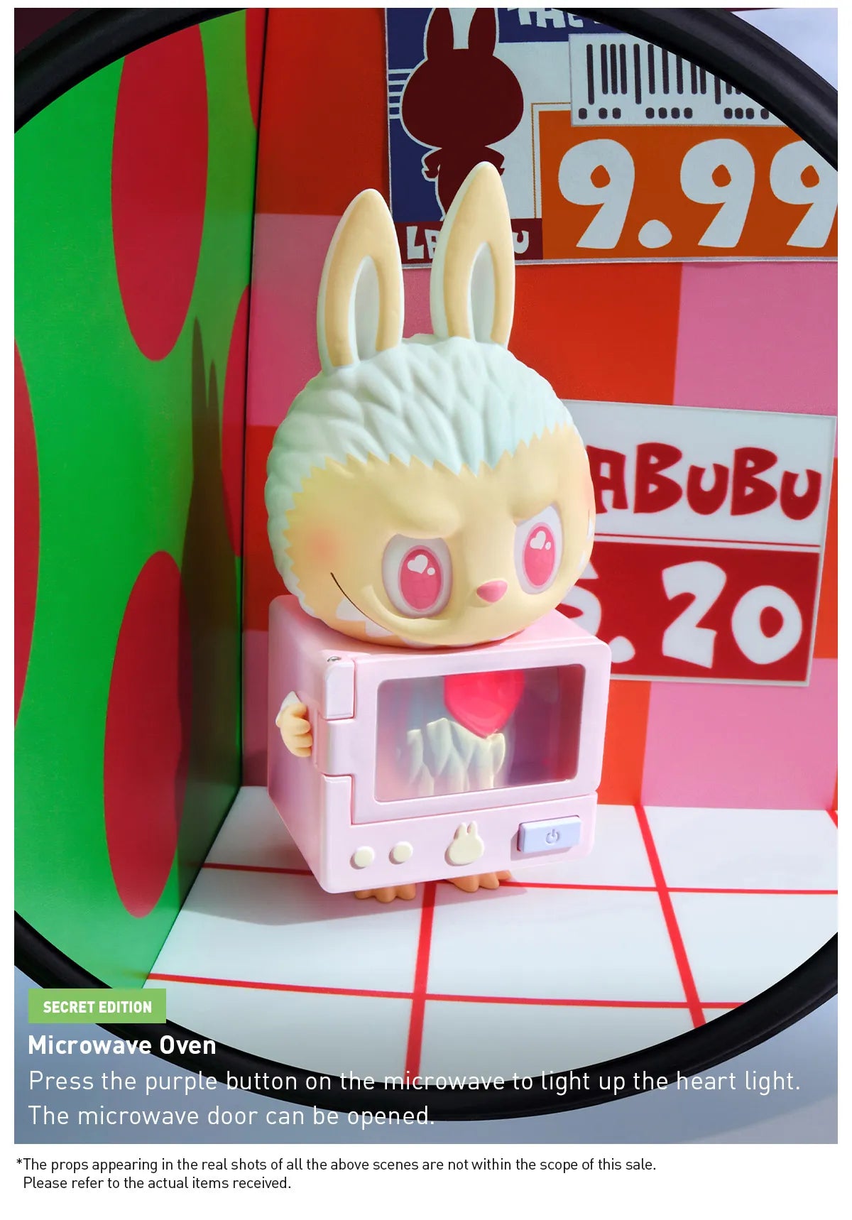 Pop Mart Labubu The Monsters Wacky Mart Series Figures