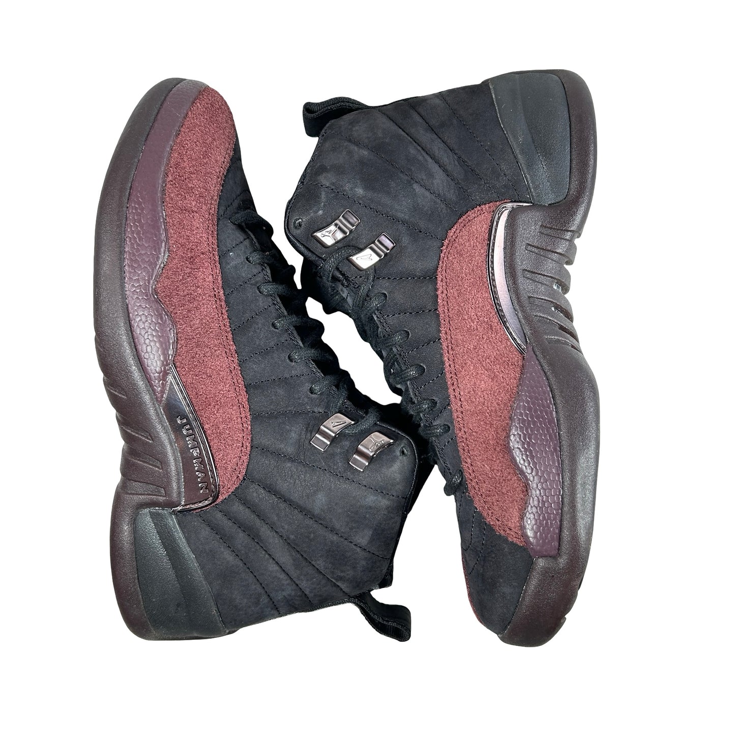 DV6989 001 Jordan 12 Retro SP A Ma Maniére Black (Women's) [USED] - 8.5 W (Used)