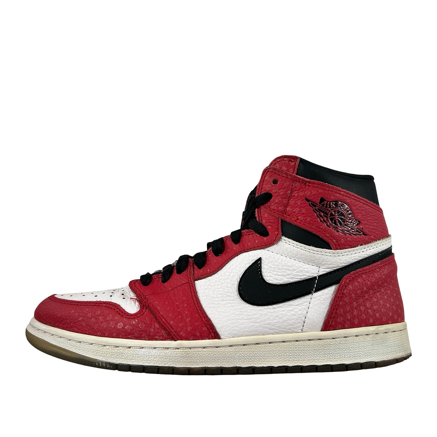 555088 602 Jordan 1 Retro High Spider-Man Origin Story [USED] - 10.5 M (Used2) (No Box2)
