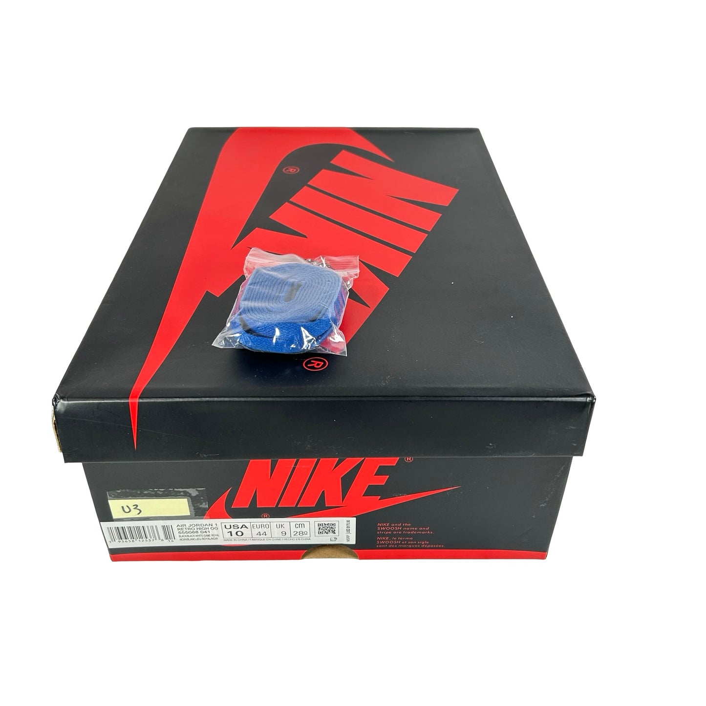 555088 041 Jordan 1 Royal Toe [USED] - 10 M (Used3)