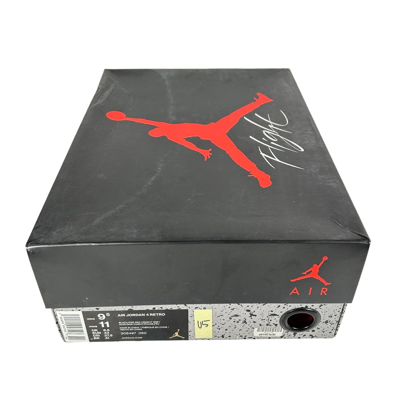 308497 060 Jordan 4 Retro Bred (2019) [USED] - 9.5 M (Used5)