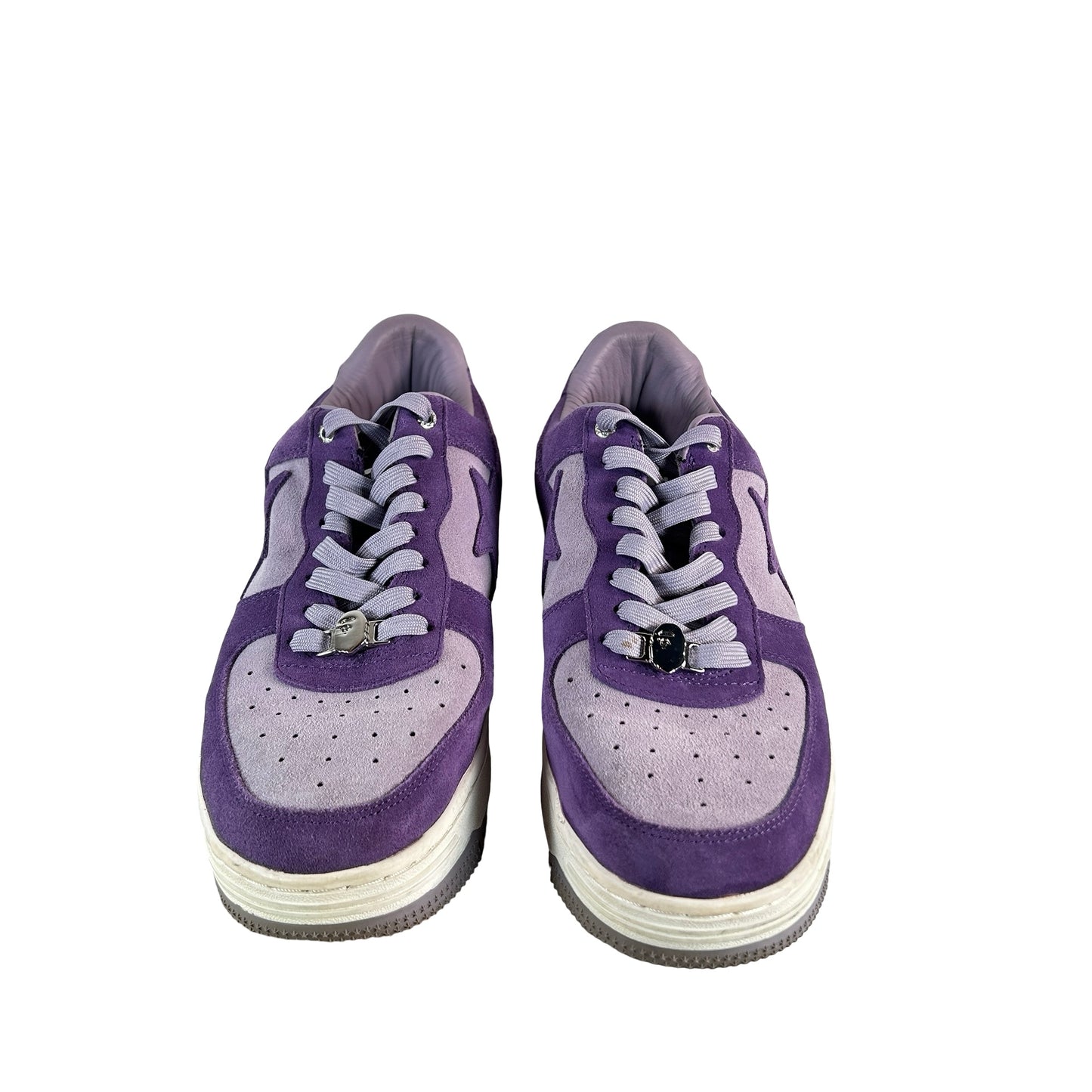 1I70 191 008 A Bathing Ape Bape Sta Suede Purple (2022) [USED] - 12 M (Used)