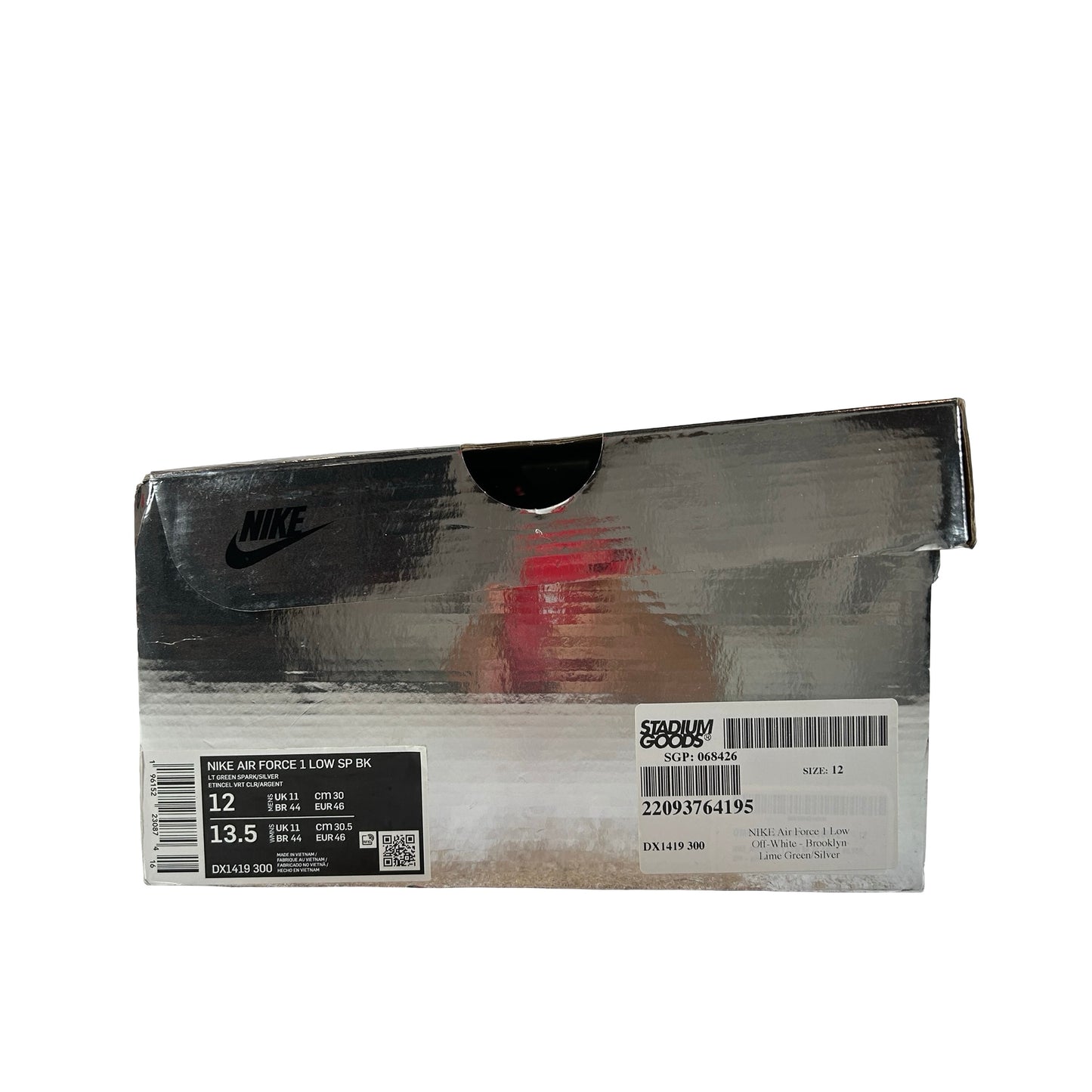 DX1419 300 Air Force Off White Brooklyn [USED] -12 M (Used)