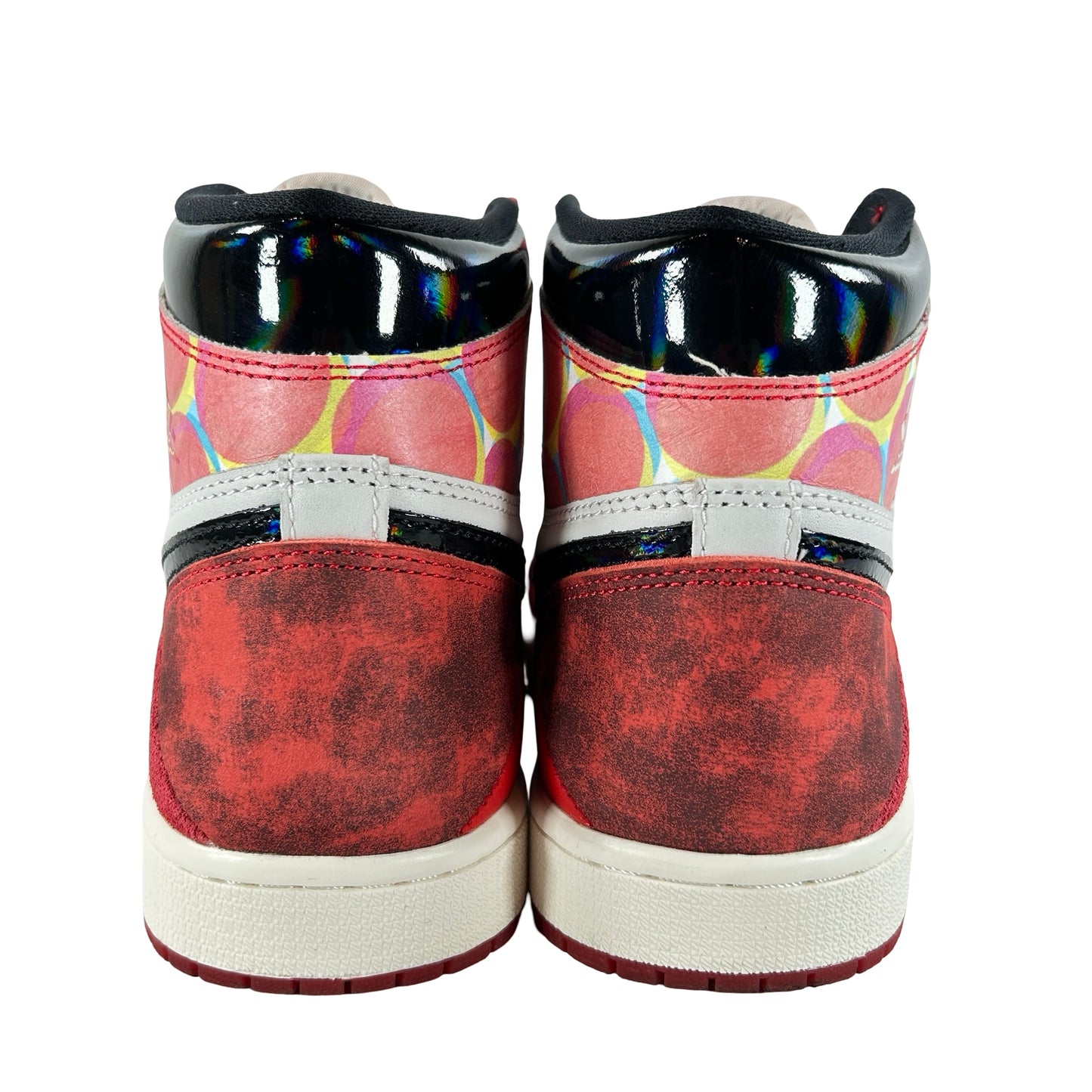 DV1748 601 Jordan 1 Retro High OG Spider-Man Across the Spider-Verse [USED] - 8 M (Used)