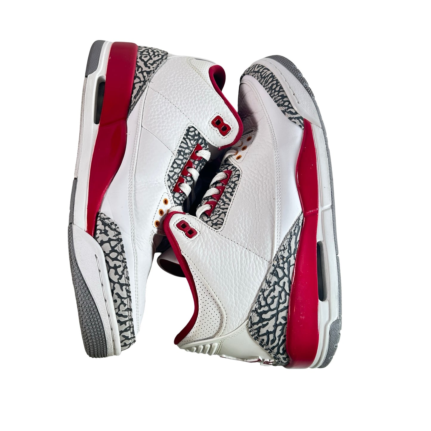 CT8532 126 Jordan 3 Retro Cardinal Red [USED] - 12 M (Used7)