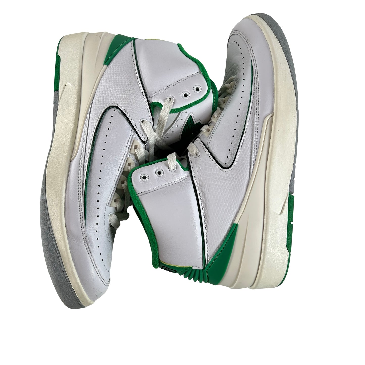 DR8884 103 Jordan 2 Retro Lucky Green - 10.5 M (Used2)