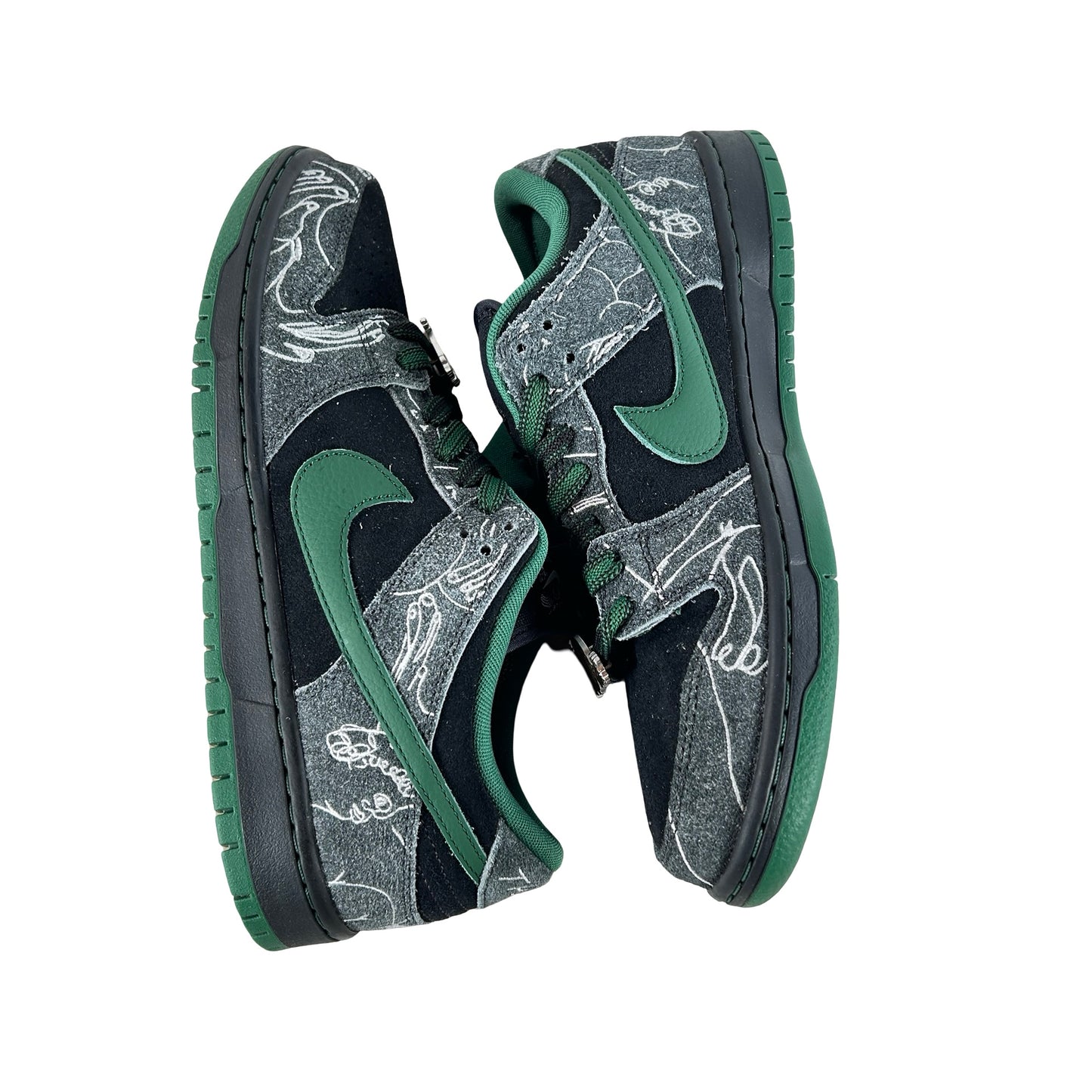 HF7743 001 Nike SB Dunk Low There Skateboards [USED] - 9.5 M (Used)