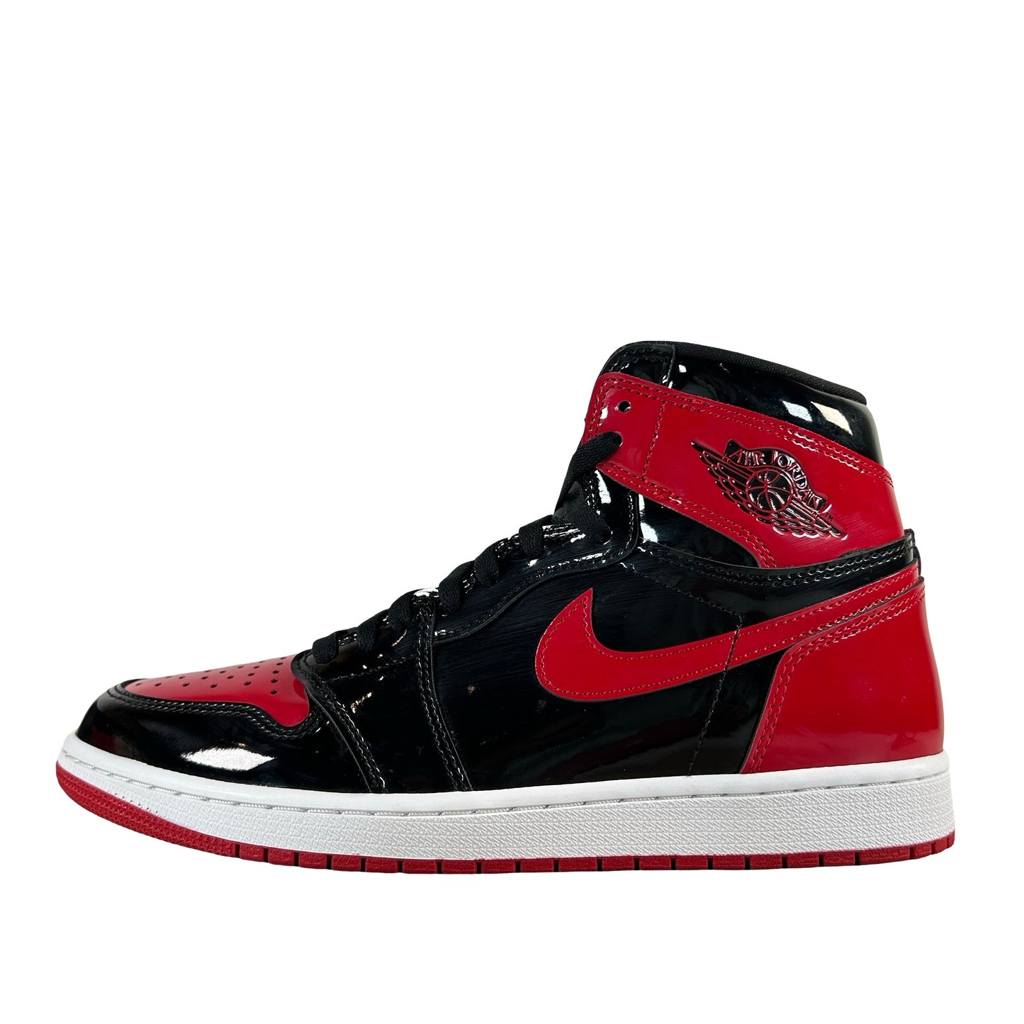 555088 063 Jordan 1 Retro High OG Patent Bred [USED] - 10.5 M (Used10)