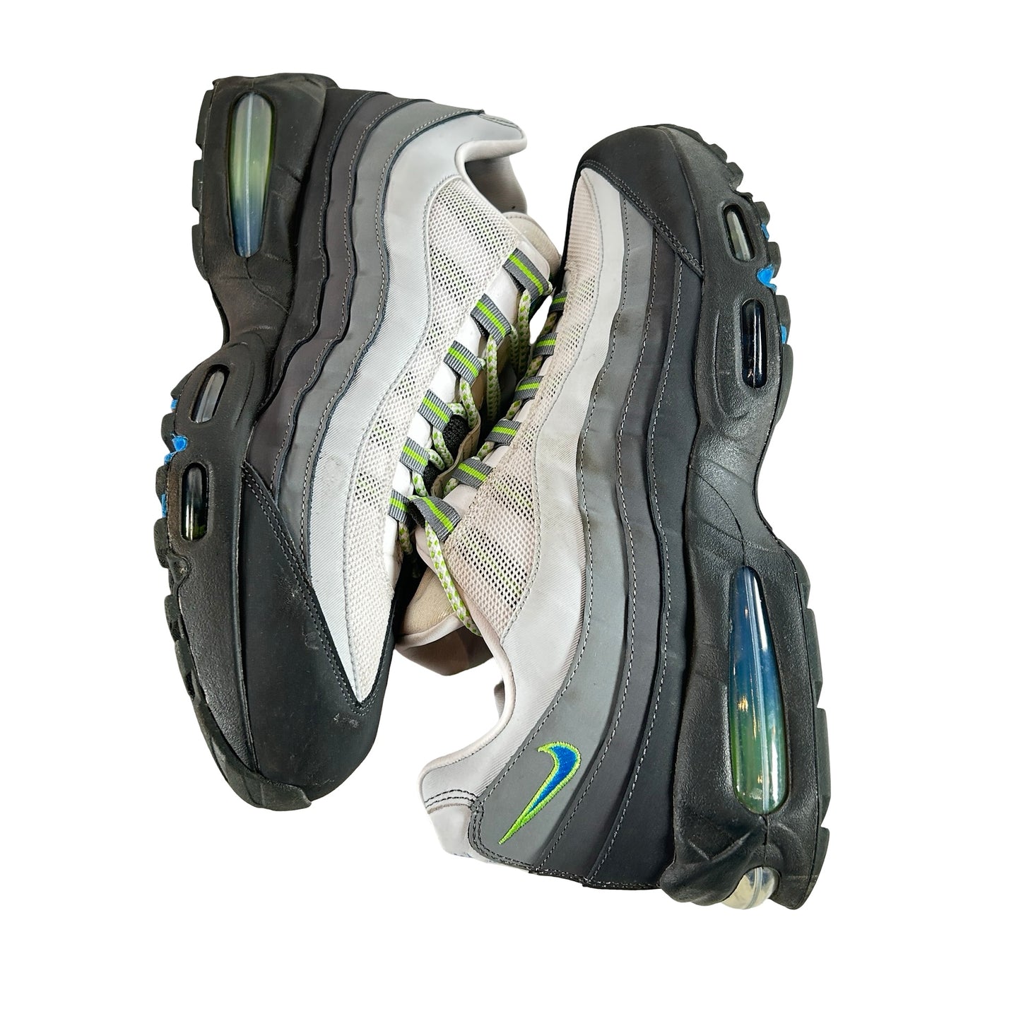 IR1473 010 Nike Air Max 95 Big Bubble Green Apple [USED] - 13 M (Used)