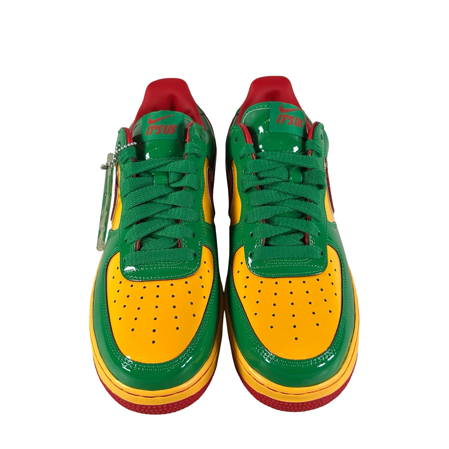 IH4383 300 Nike Air Force 1 Low Lil Yachty Concrete Boys Lucky Green [CONDITIONAL] - 9 M (No Box) (B-Grade)