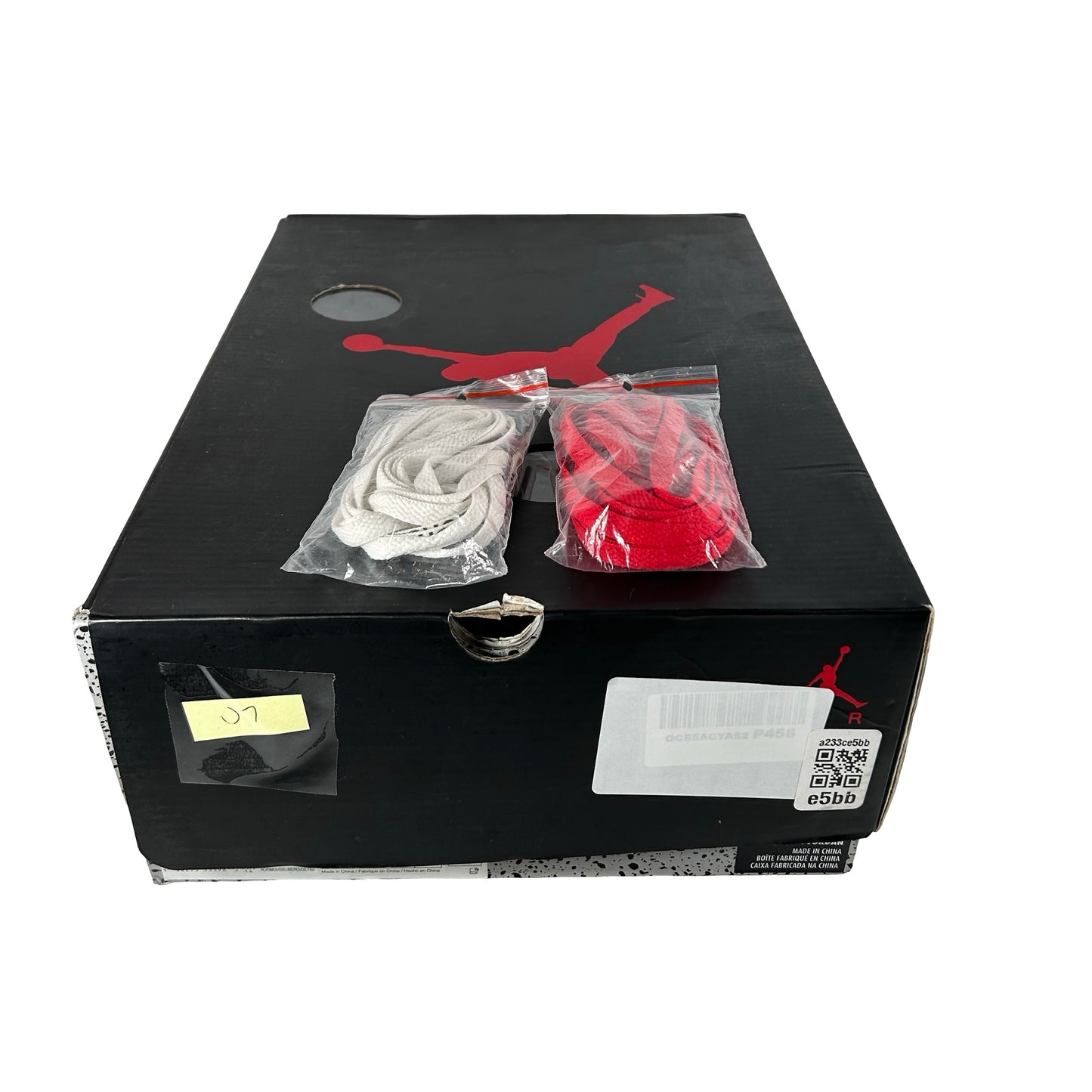 CT8480 001 Jordan 5 Off-White Black [USED] - 11 M (Used7) (Missing lace-locks)