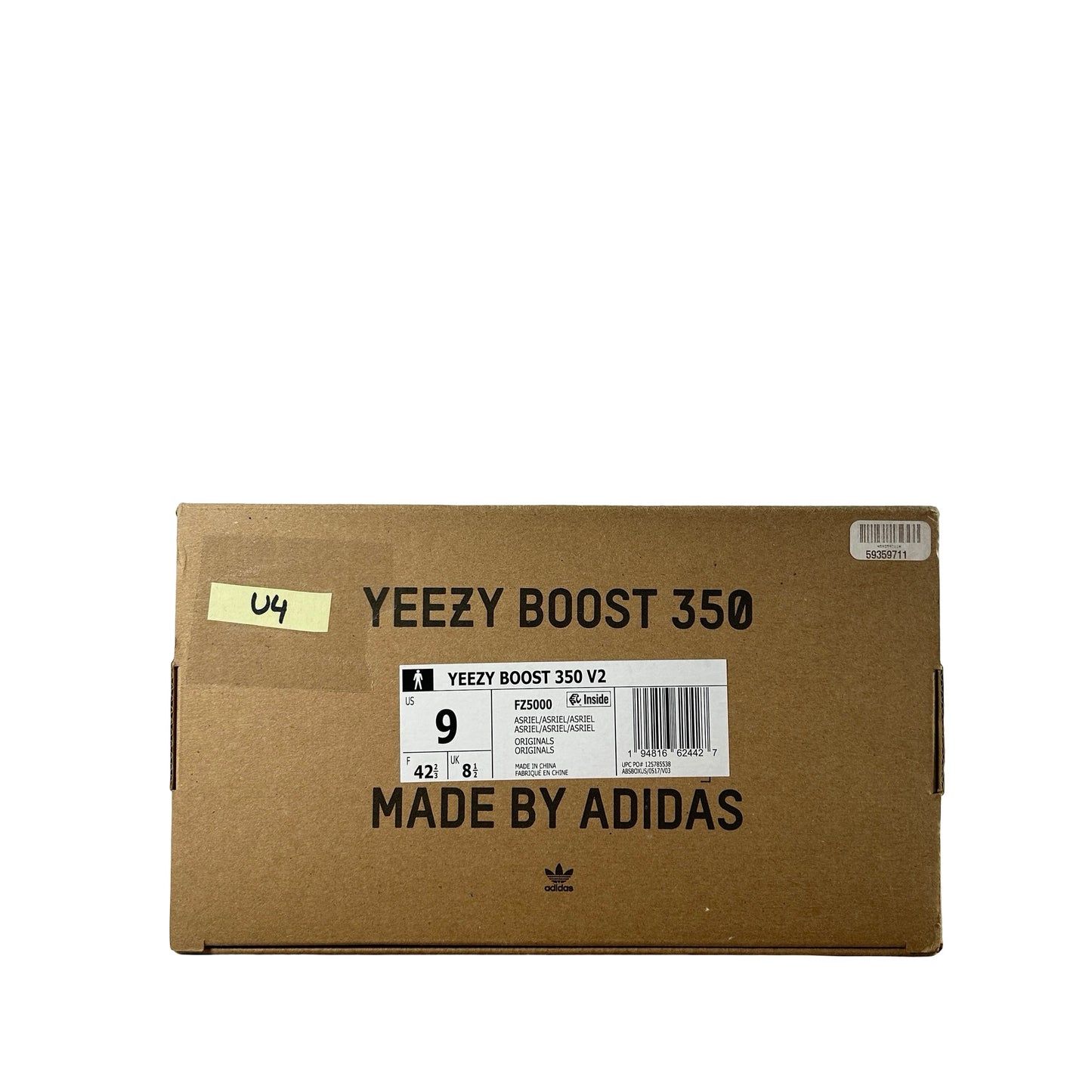 FZ5000 Yeezy 350 V2 Carbon [USED] - 9 M (Used4)