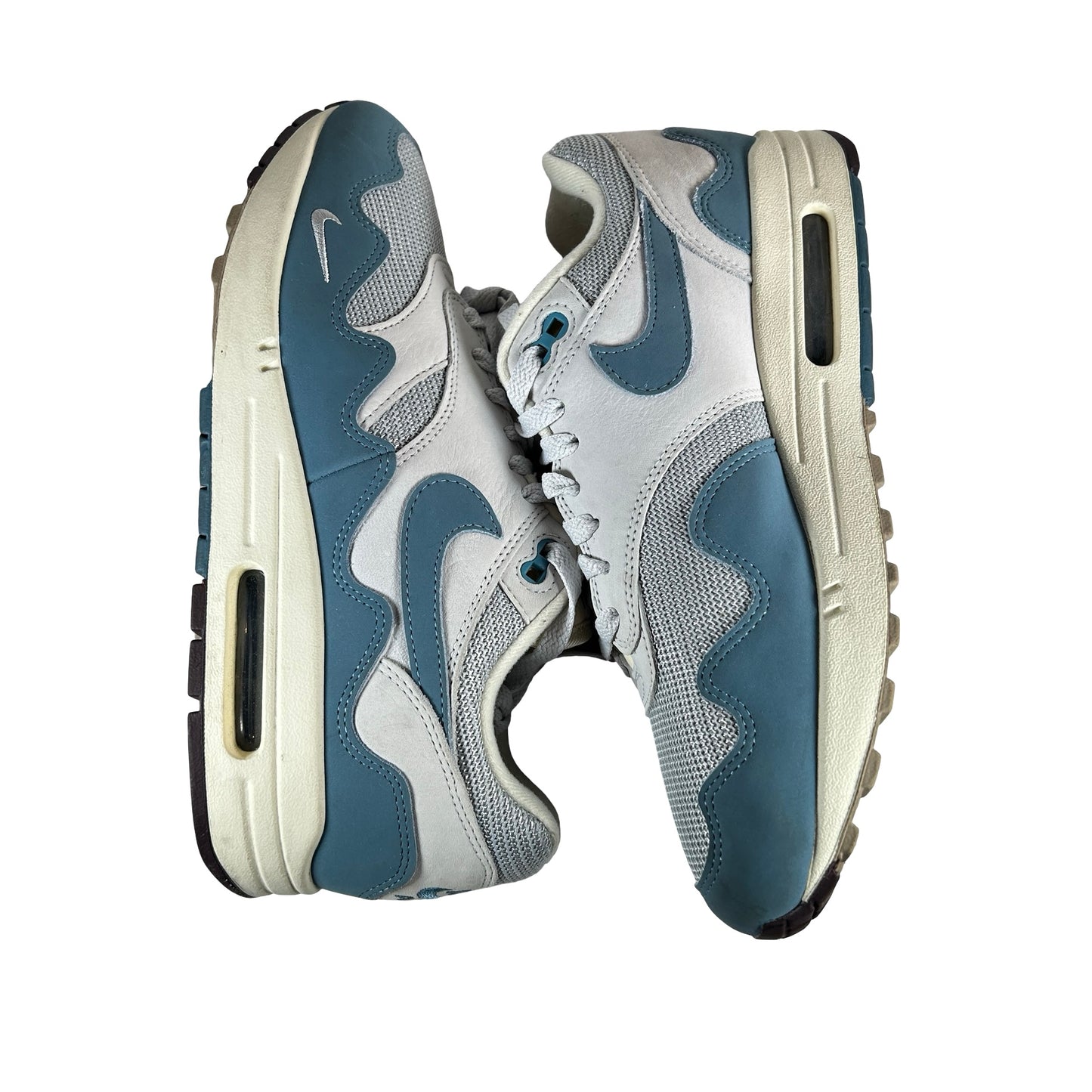 DH1348 004 Nike Air Max 1 Patta Waves Noise Aqua [USED] - 9 M (Used)