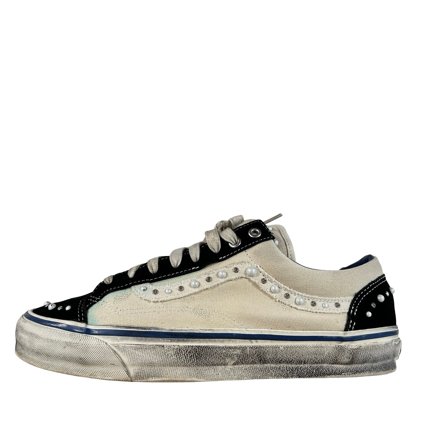 VN000S52FS8 Vans OTW Old Skool 36 Pearlized Pack Marshmallow White [USED] - 11.5 M (Used) (No Box)