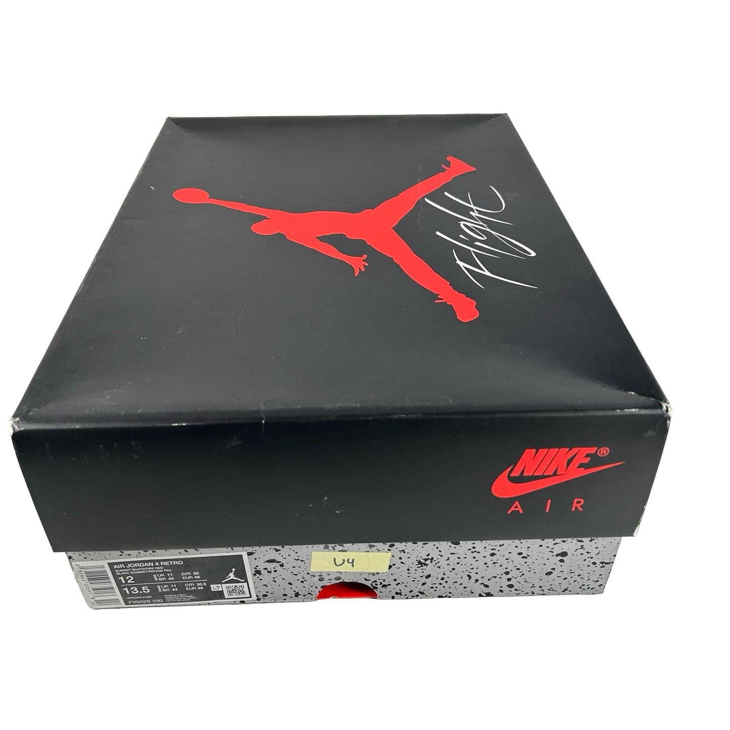 FV5029 100 Jordan 4 Retro White Cement (2025) [USED] - 12 M (Used4)