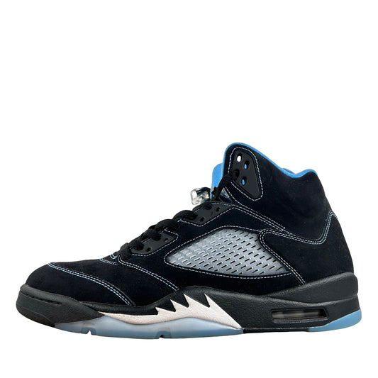 DD0587 008 Jordan 5 Retro Black University Blue (2026) [USED] - 12 M (Used4)