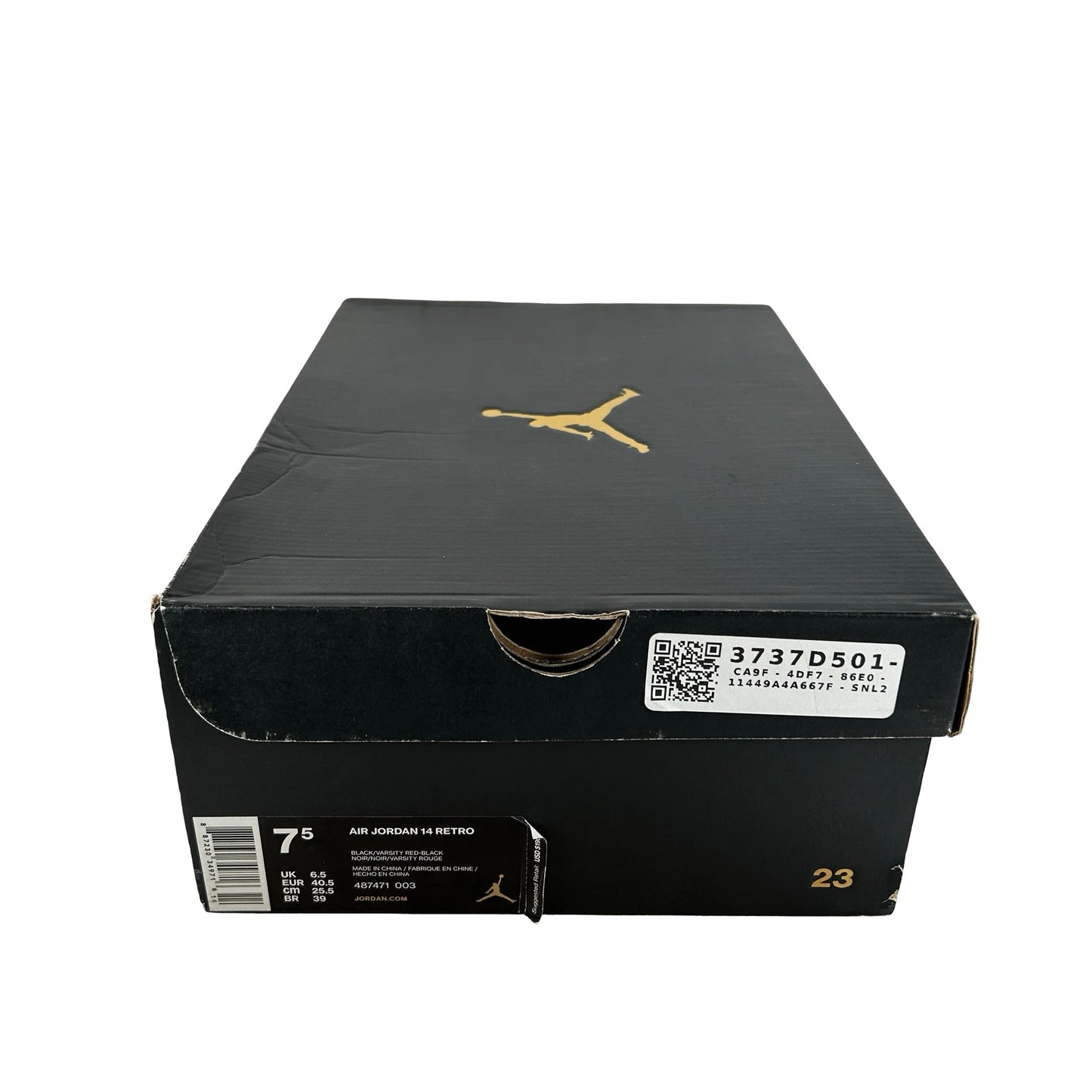 487471 003 Jordan 14 Retro Last Shot (2018) [USED] - 7.5 M (Used)