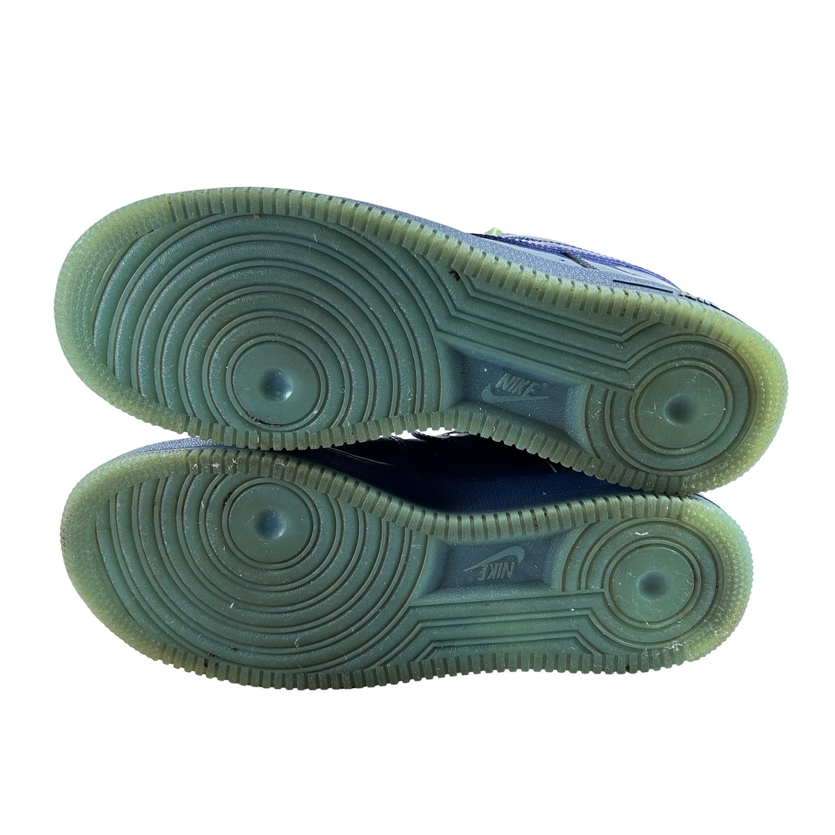 IO4489 400 Nike Air Force 1 Low Patent Leather Mystic Navy Grape Ice [USED] - 10.5 M (Used2)
