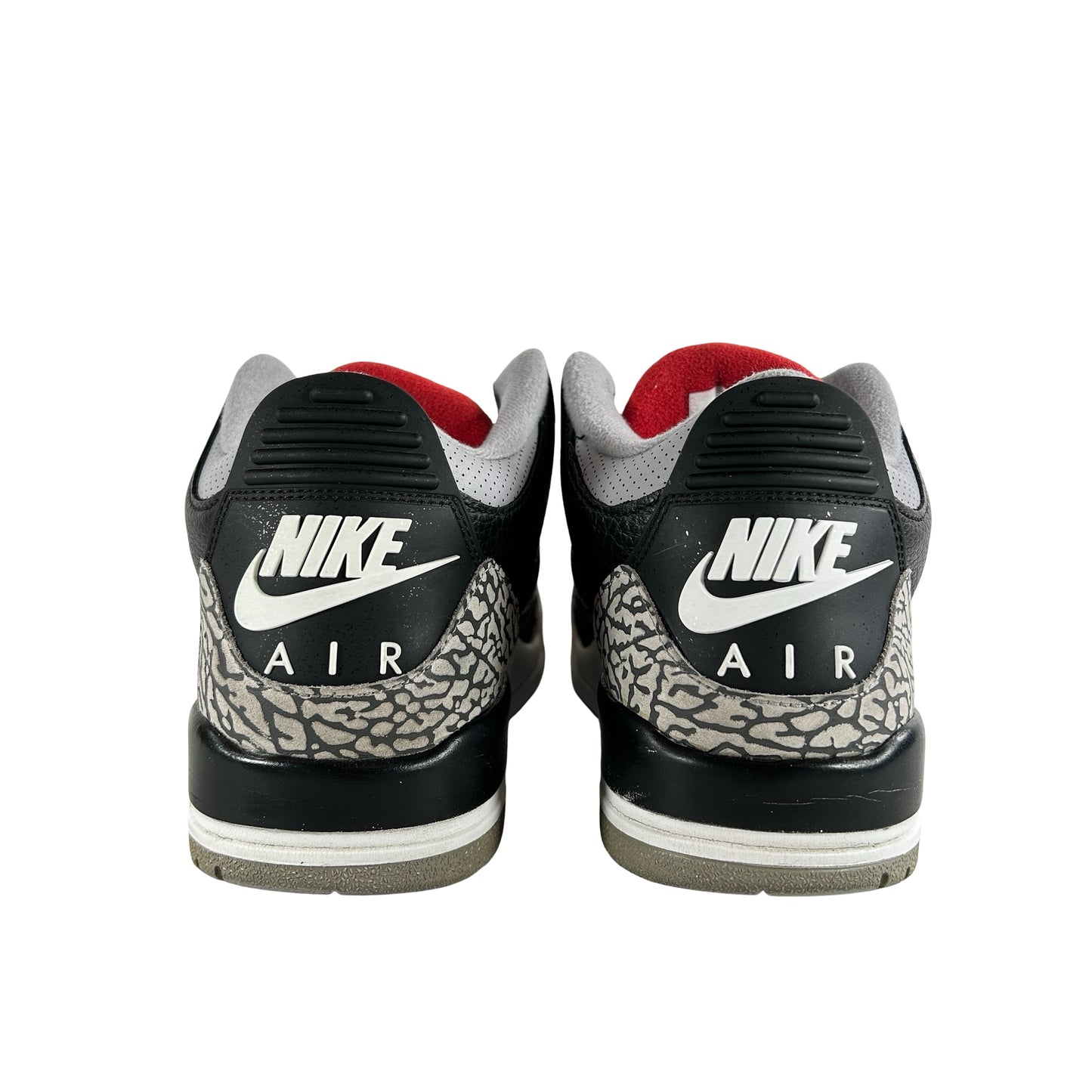 854262 001 Jordan 3 Black Cement 2018 [USED] - 10 M (Used3) (No Box3)