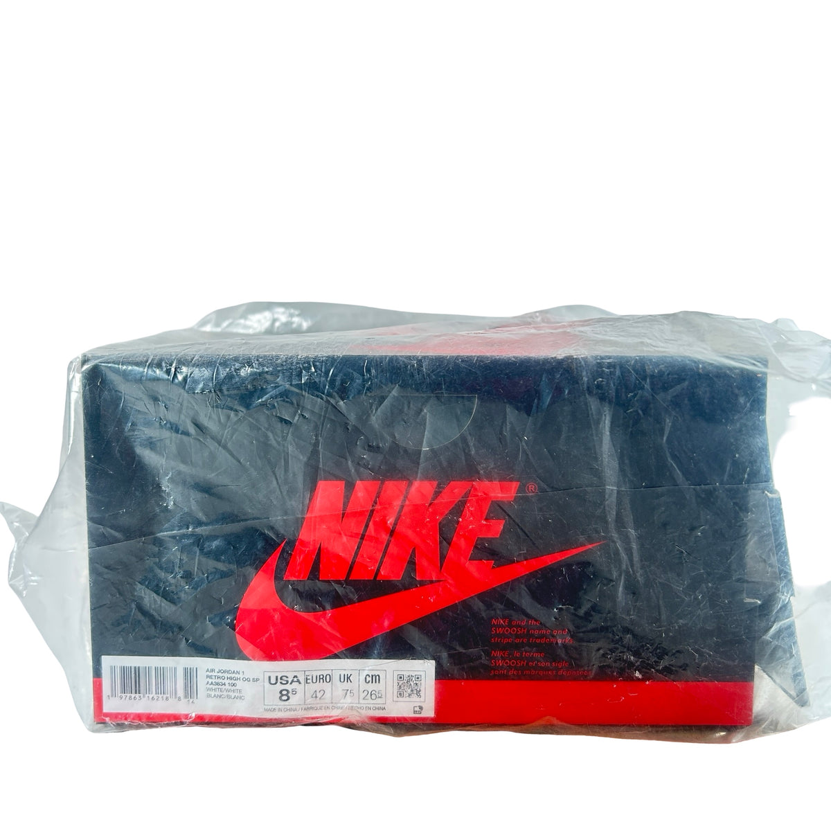 AA3834 100 Jordan 1 Retro High Virgil Abloh Archive Alaska [USED] - 8.5 M (Used)