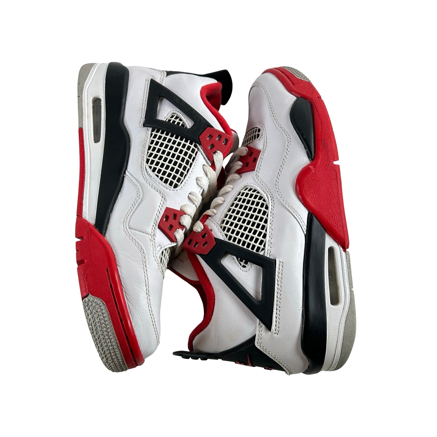408452 160 Jordan 4 Retro Fire Red (2020) (GS) [USED] - 6 Y (Used) (No Insoles)