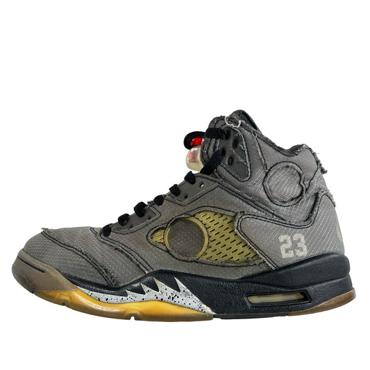 CT8480 001 Jordan 5 Off-White Black [USED] - 8.5 M (Used4)