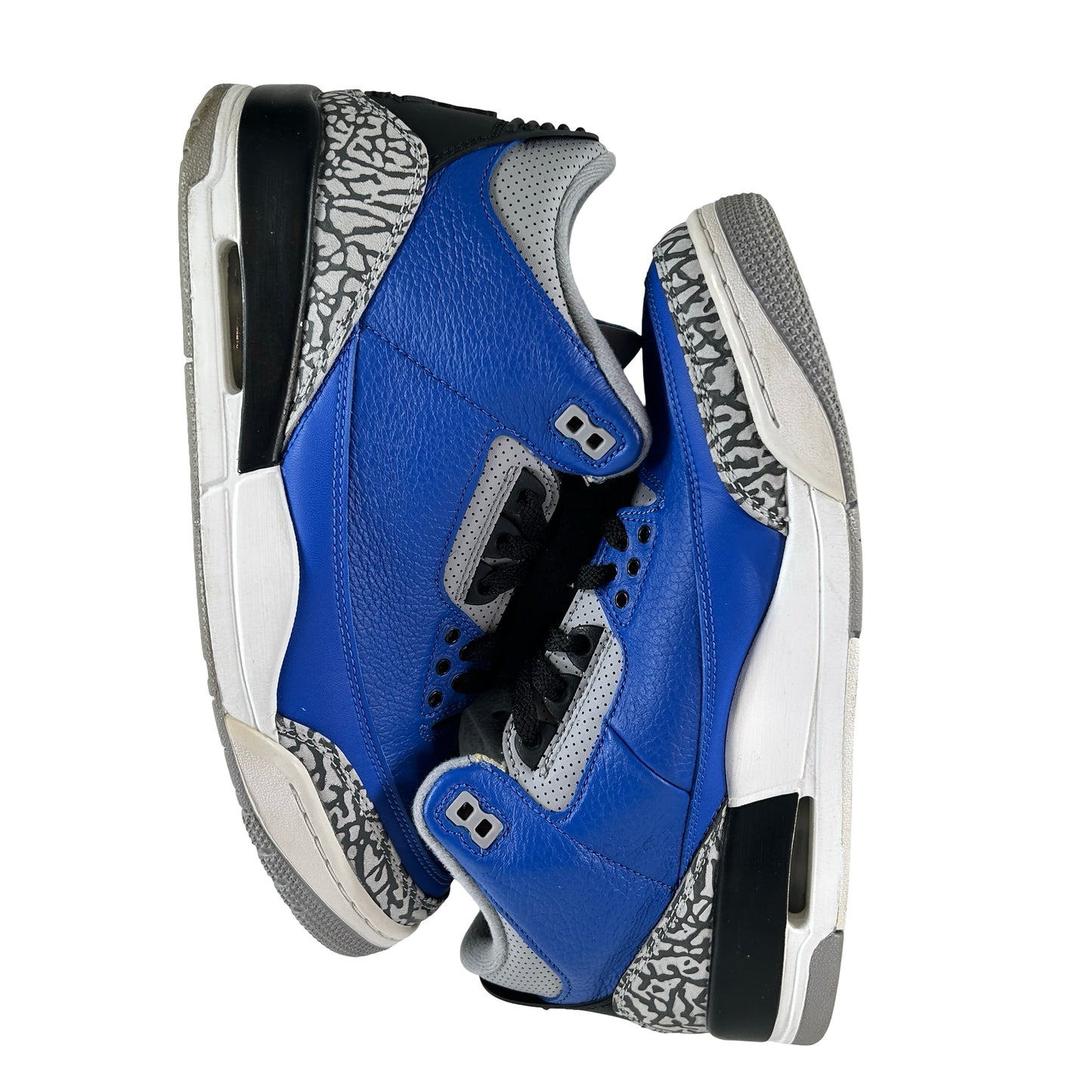 CT8532 400 Jordan 3 Retro Varsity Royal Cement [USED] - 10.5 M (Used) (Replace Box)