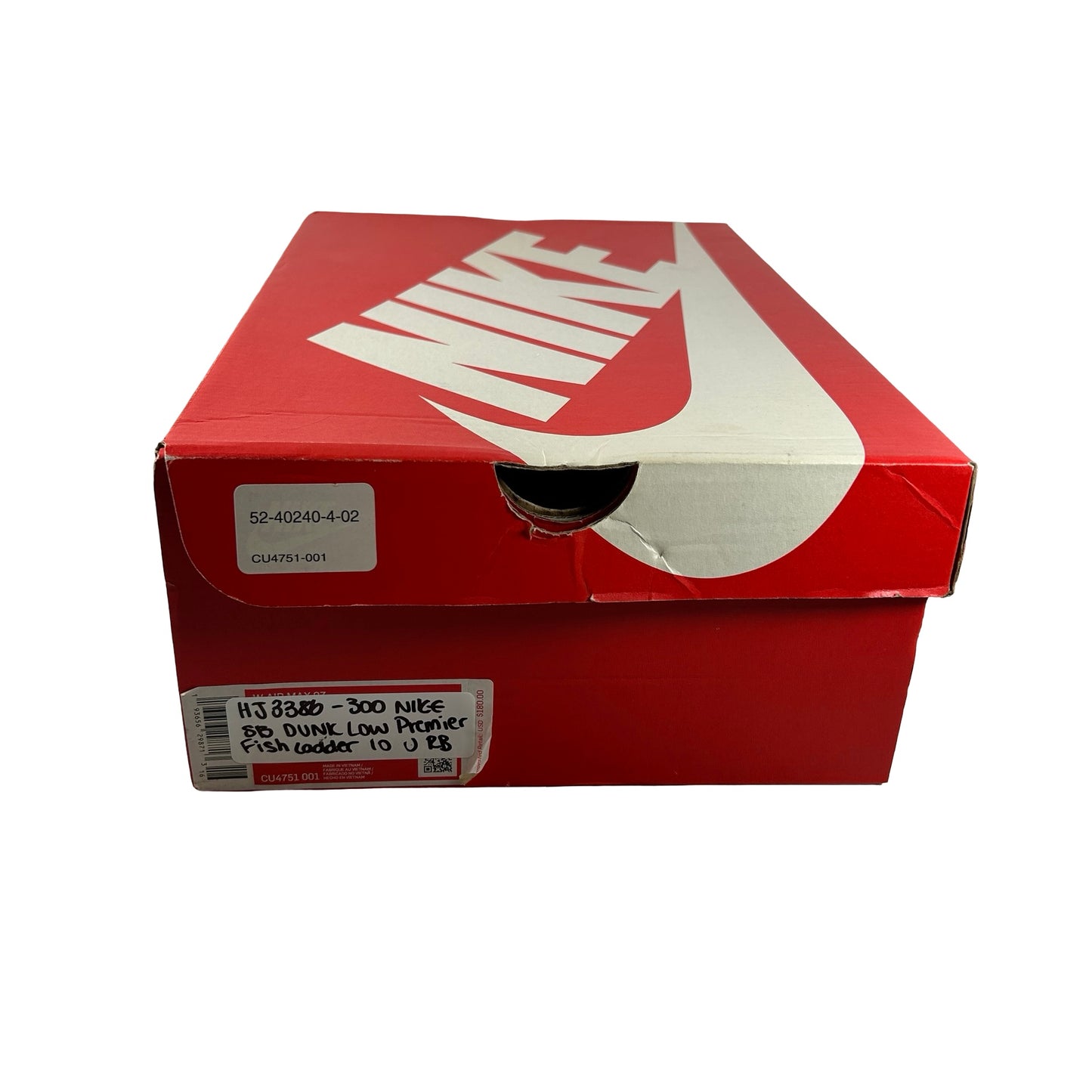 HJ3386 300 Nike SB Dunk Low Premier Fish Ladder [USED] - 10 M (Used) (Replace Box)