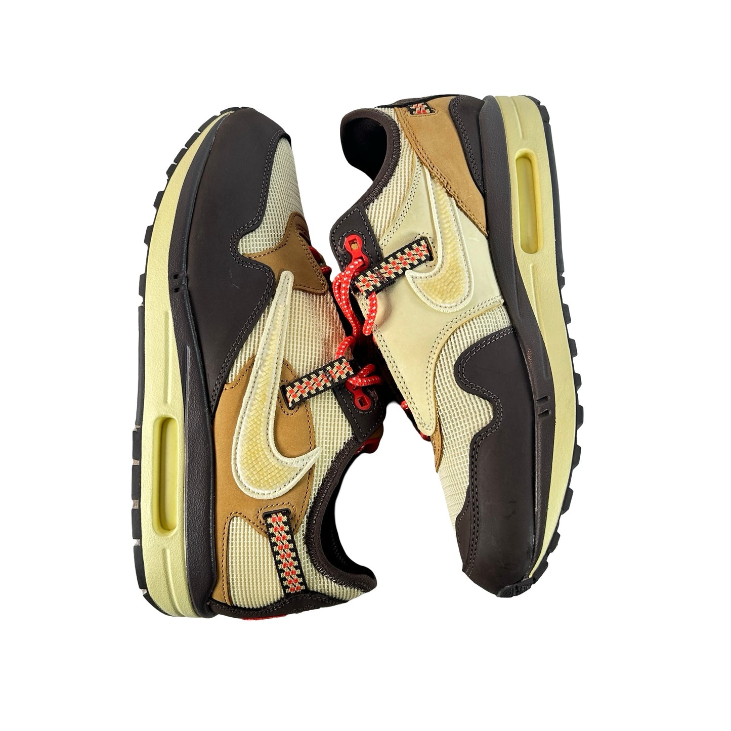 DO9392 200 Nike Air Max 1 Travis Scott Cactus Jack Baroque Brown [USED] - 9.5 M (VNDS2)