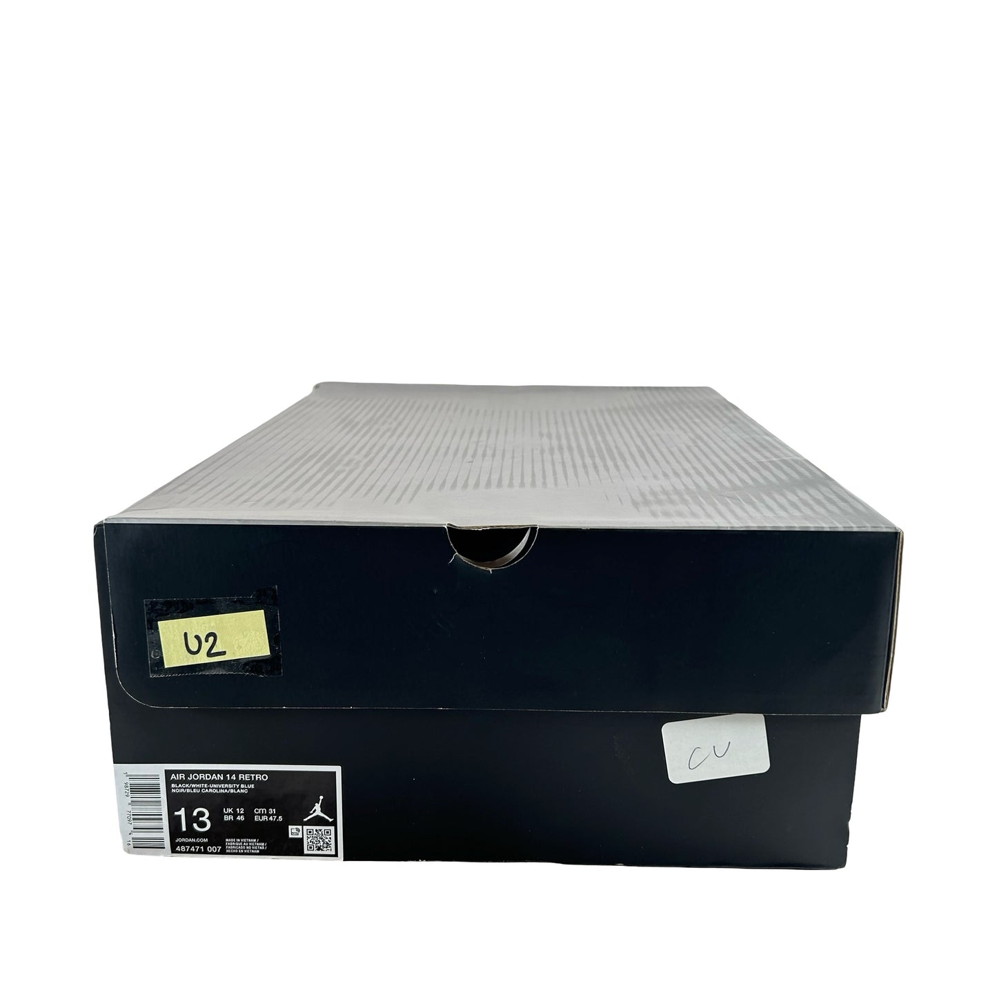 487471 007 Jordan 14 Retro Black University Blue (2026) [USED] - 13 M (Used2)