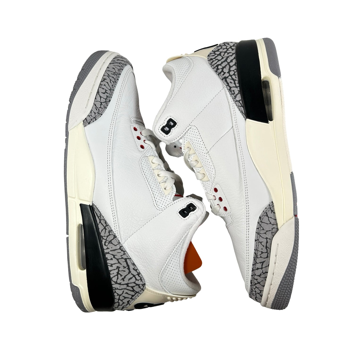 DN3707 100 Jordan 3 Retro White Cement Reimagined [CONDITIONAL] - 12 M (Missing Left Insole)