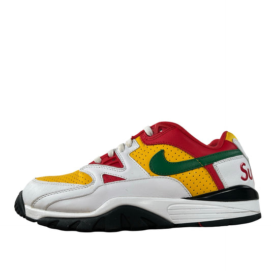 CJ5291 100 Nike Cross Trainer Low Supreme White Yellow Red [USED] - 10.5 M (Used)