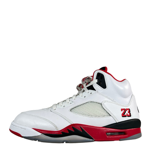 HQ7978 101 Jordan 5 Retro Fire Red Black Tongue (2025) [USED] - 11 M (Used2)