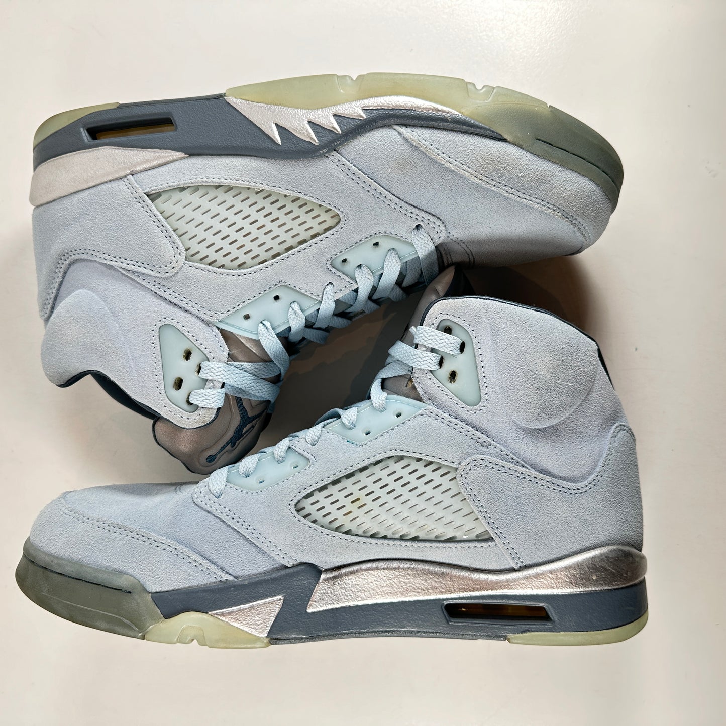 DD9336 400 Jordan 5 Retro Bluebird (Women's) [USED] - 12 W (Used) (Replace Box)