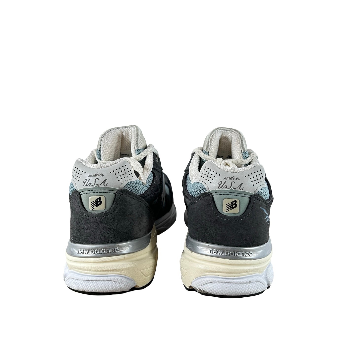 M990KS3 New Balance 990v3 MiUSA Kith Steel Blue [USED] - 9 M (Used)