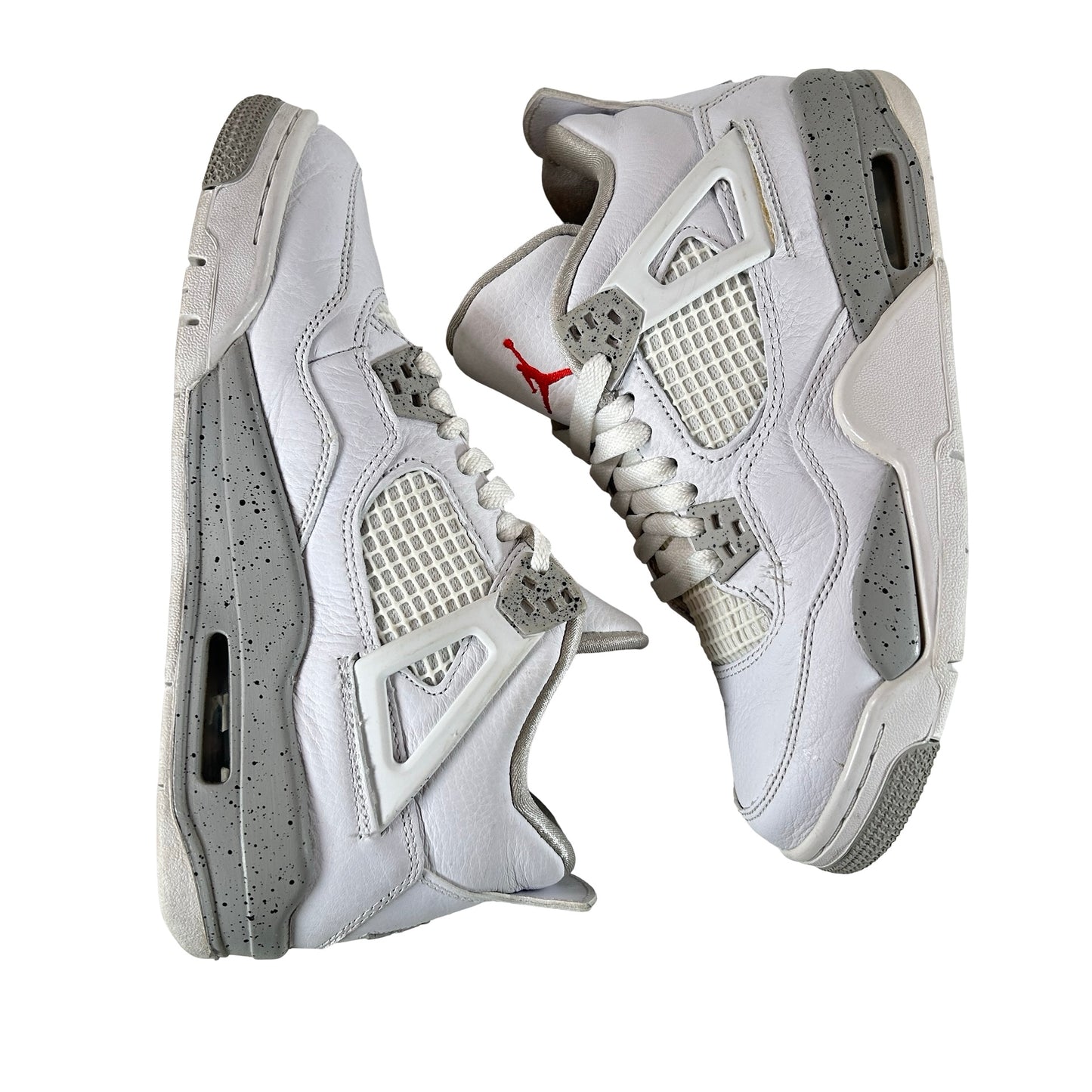 DJ4699 100 Jordan 4 Retro White Oreo (2021) (GS) [USED] - 6 Y (Used2)