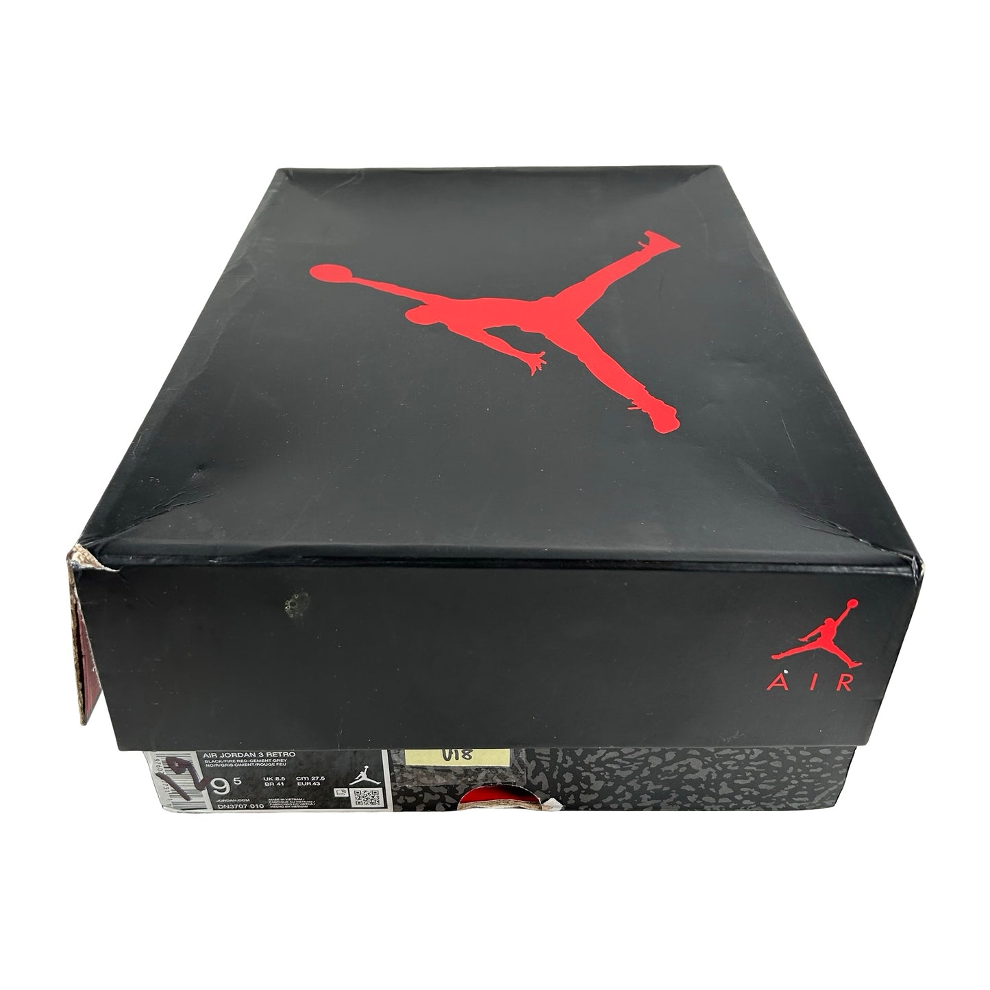 DN3707 010 Jordan 3 Retro Black Cement Reimagined (2024) [USED] - 9.5 M (Used18)