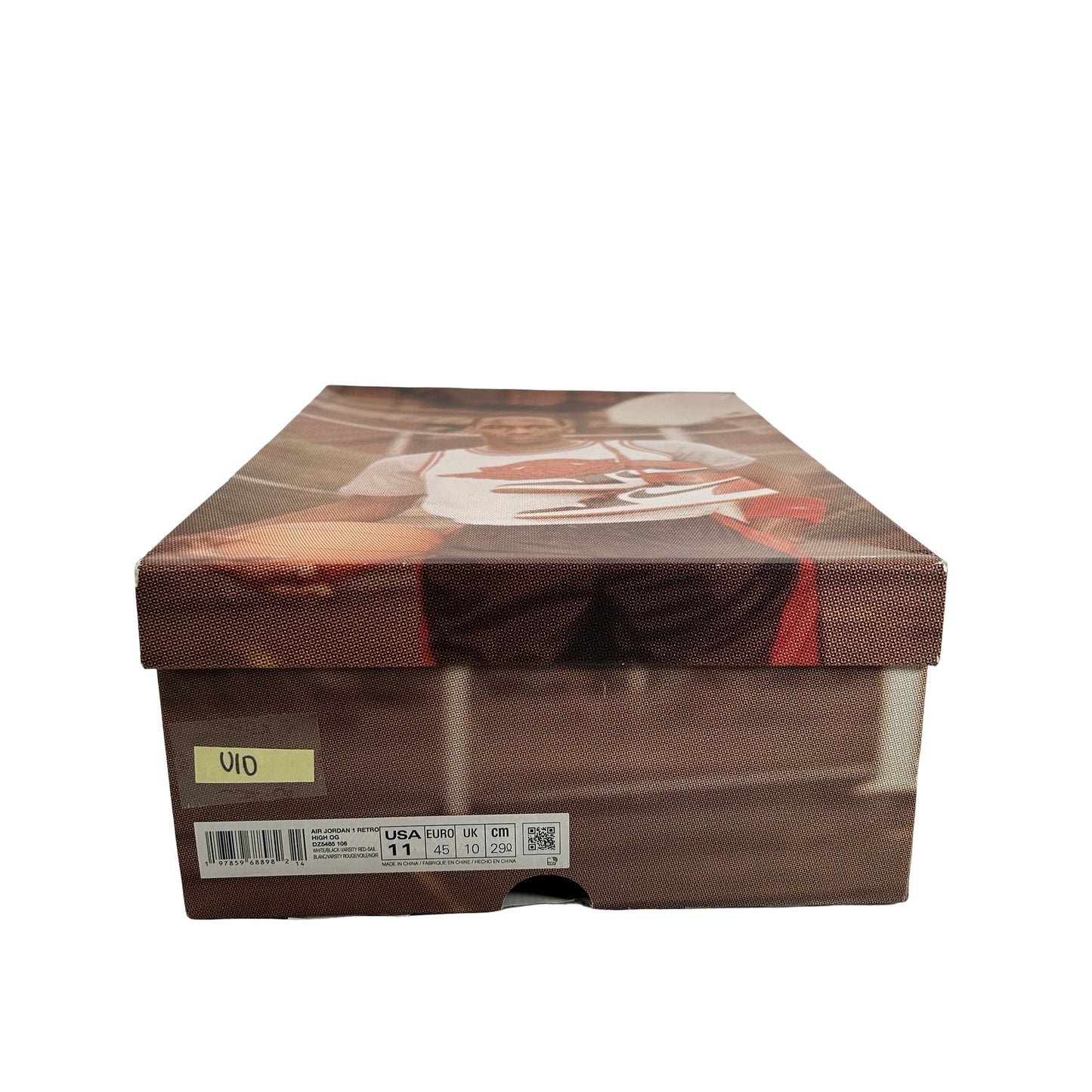 DZ5485 106 Jordan 1 Retro High OG Black Toe Reimagined [USED] - 11 M (Used10)