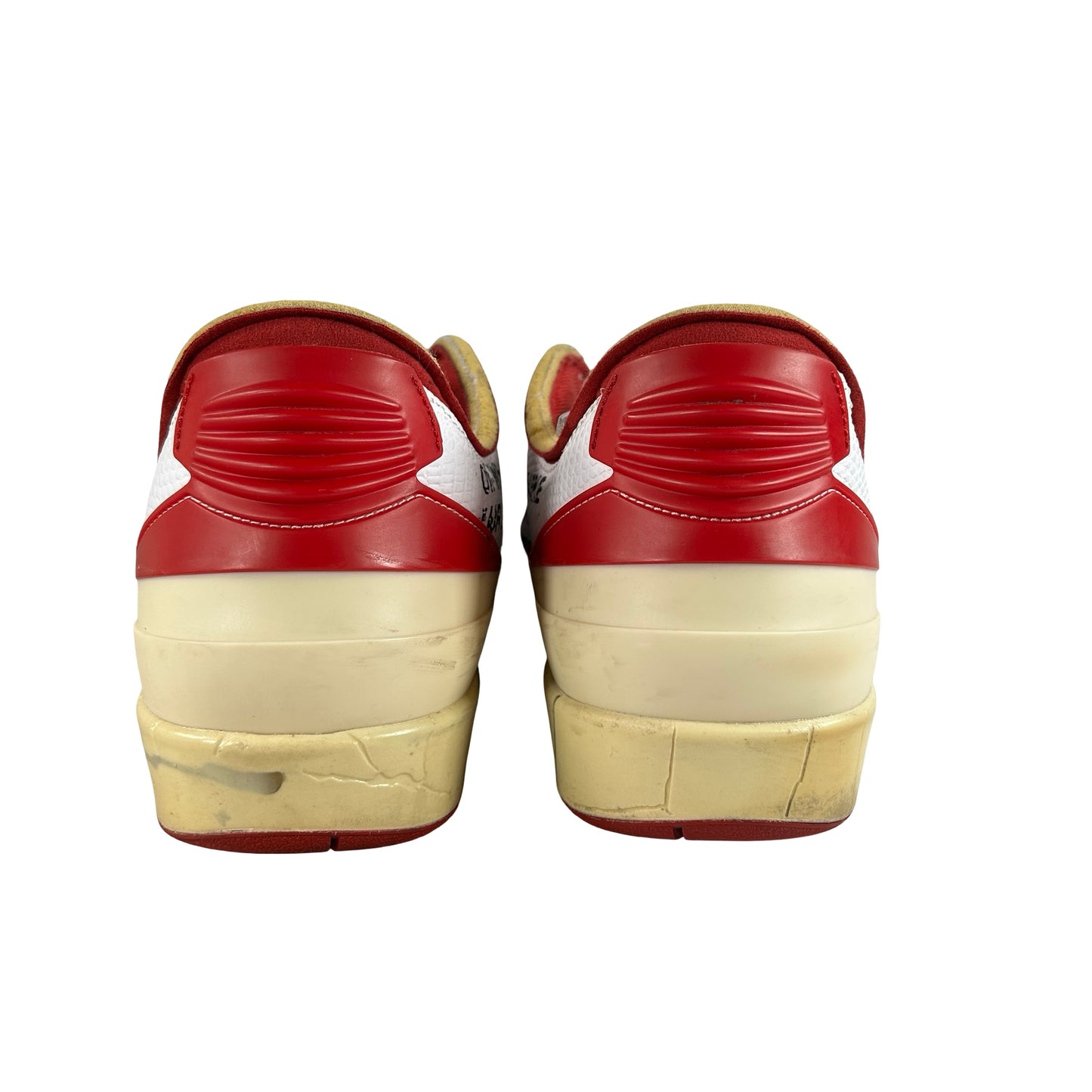 DJ4375 106 Jordan 2 Retro Low SP Off-White White Red [USED] - 11.5 M (Used3)