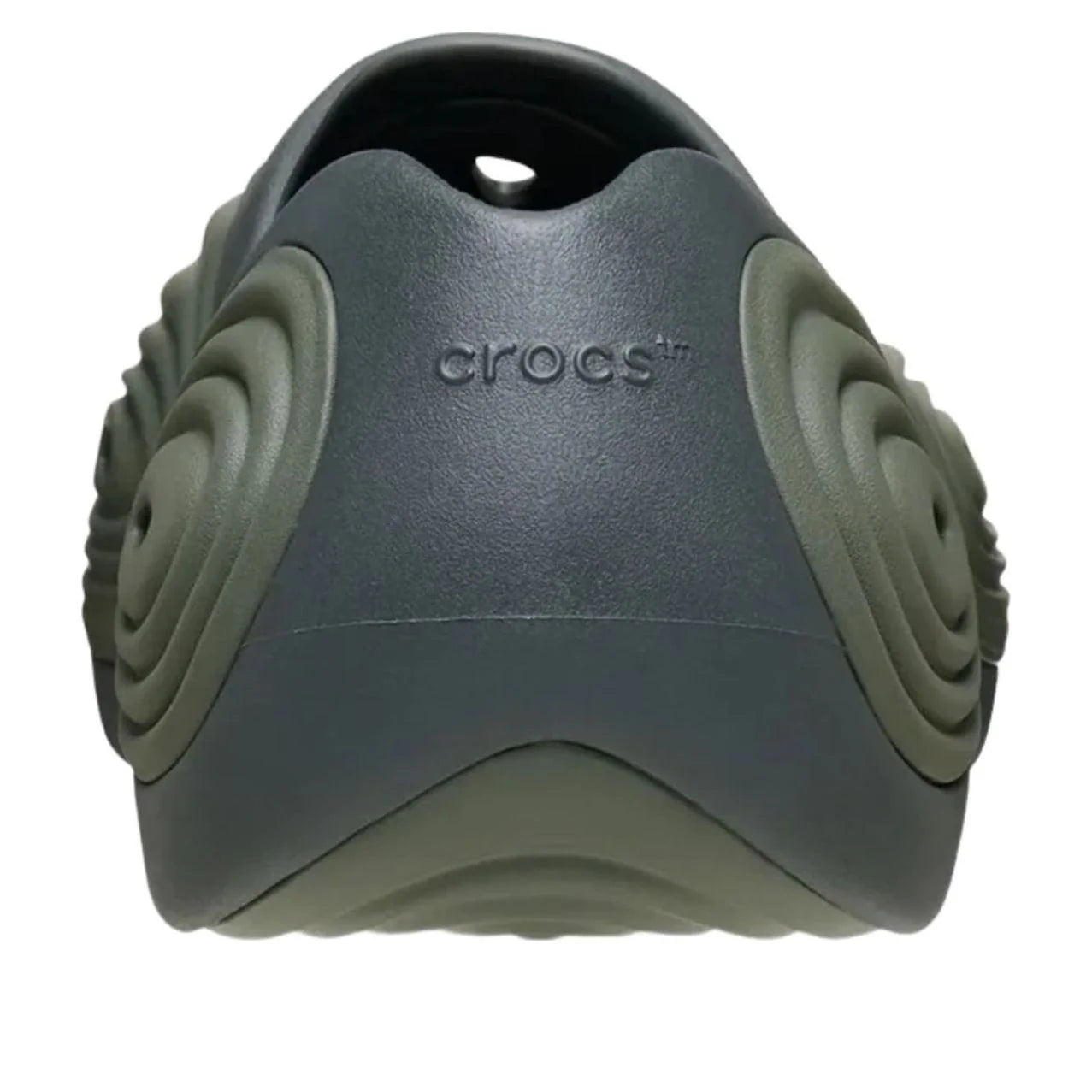 214154 1G0 Crocs Ripple Clog Graphite Dusty Olive