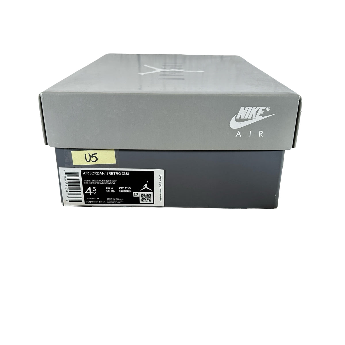 378038 005 Jordan 11 Cool Grey (2021) GS [USED] - 4.5 Y (Used5)