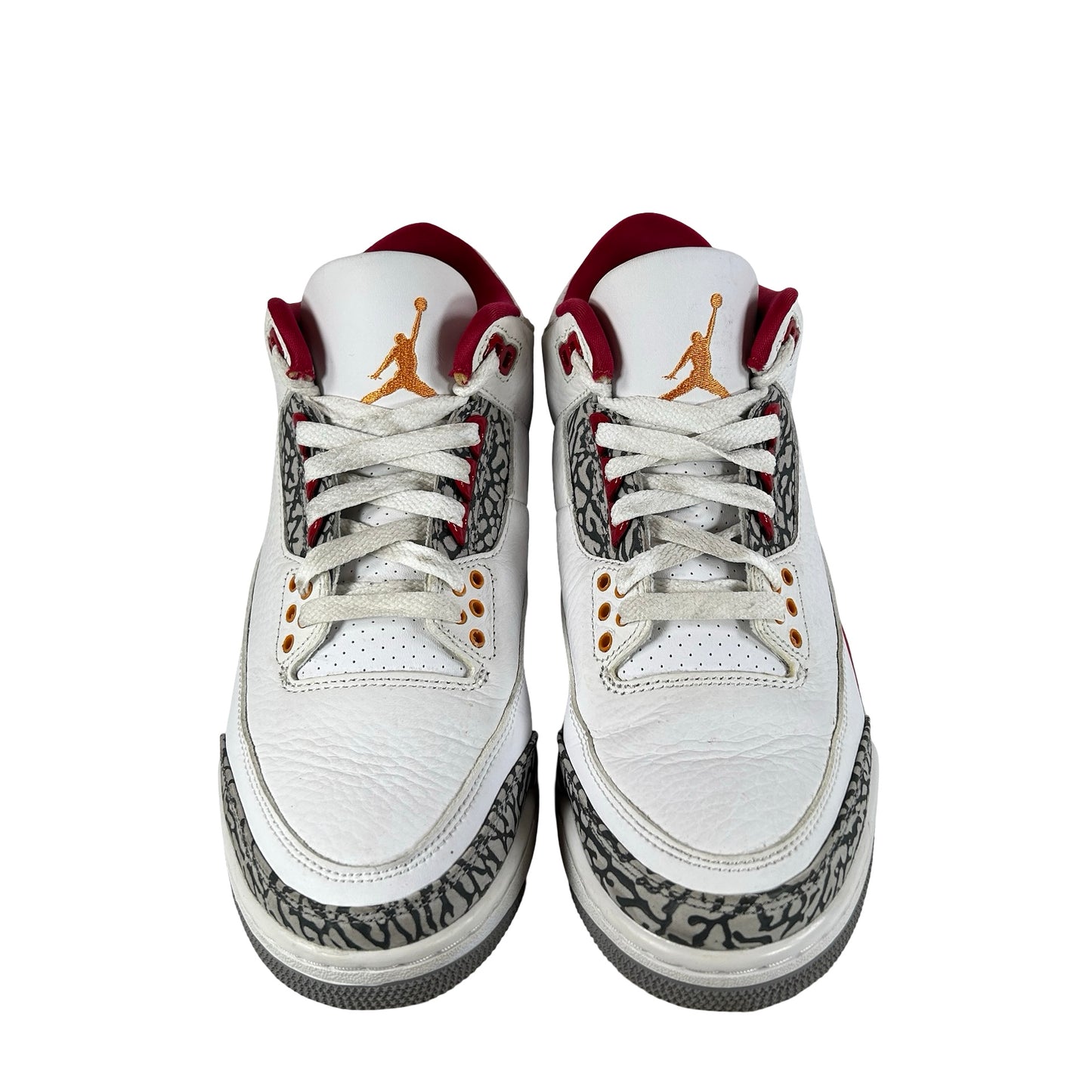 CT8532 126 Jordan 3 Retro Cardinal Red [USED] - 8 M (Used)
