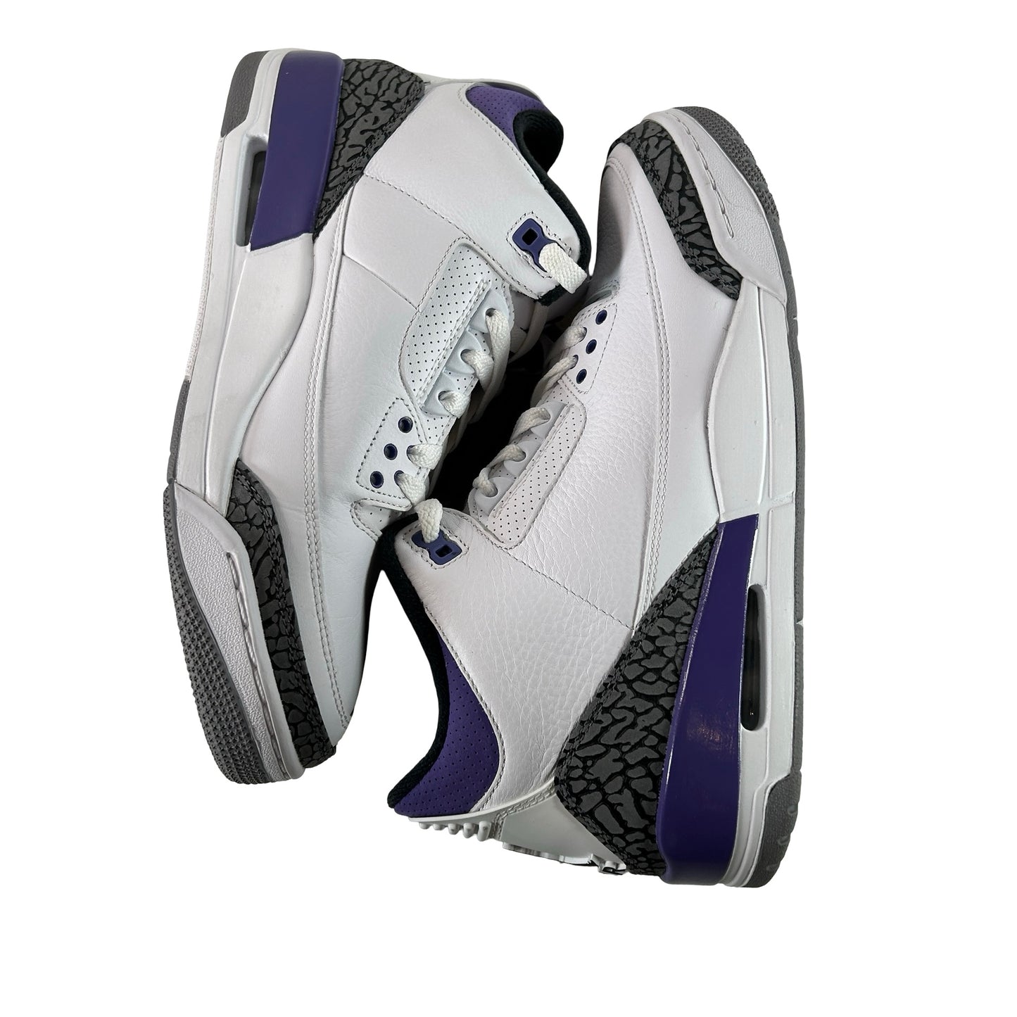 CT8532 105 Jordan 3 Retro Dark Iris [USED] - 9.5 M (Used2)