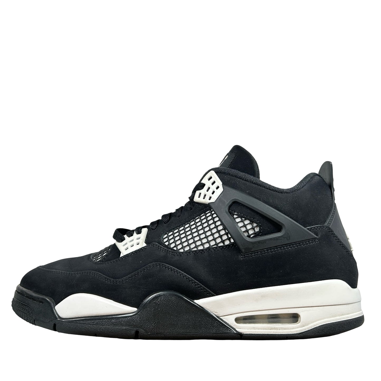 FQ8138 001  Jordan 4 Retro White Thunder [USED] - 14 M (Used4)