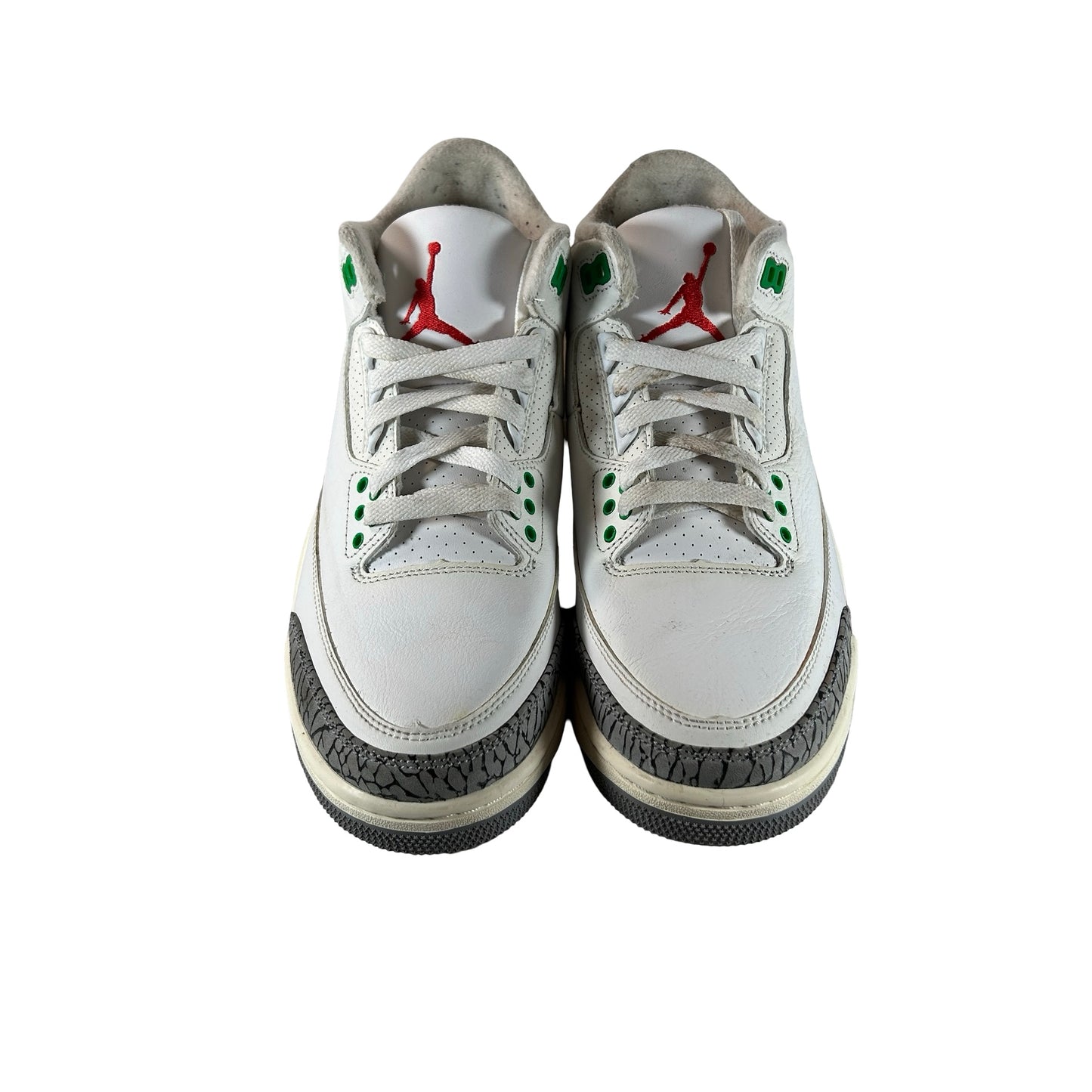 CK9246 136 Jordan 3 Retro Lucky Green (W) [USED] - 9 W (Used) (Replace Box)