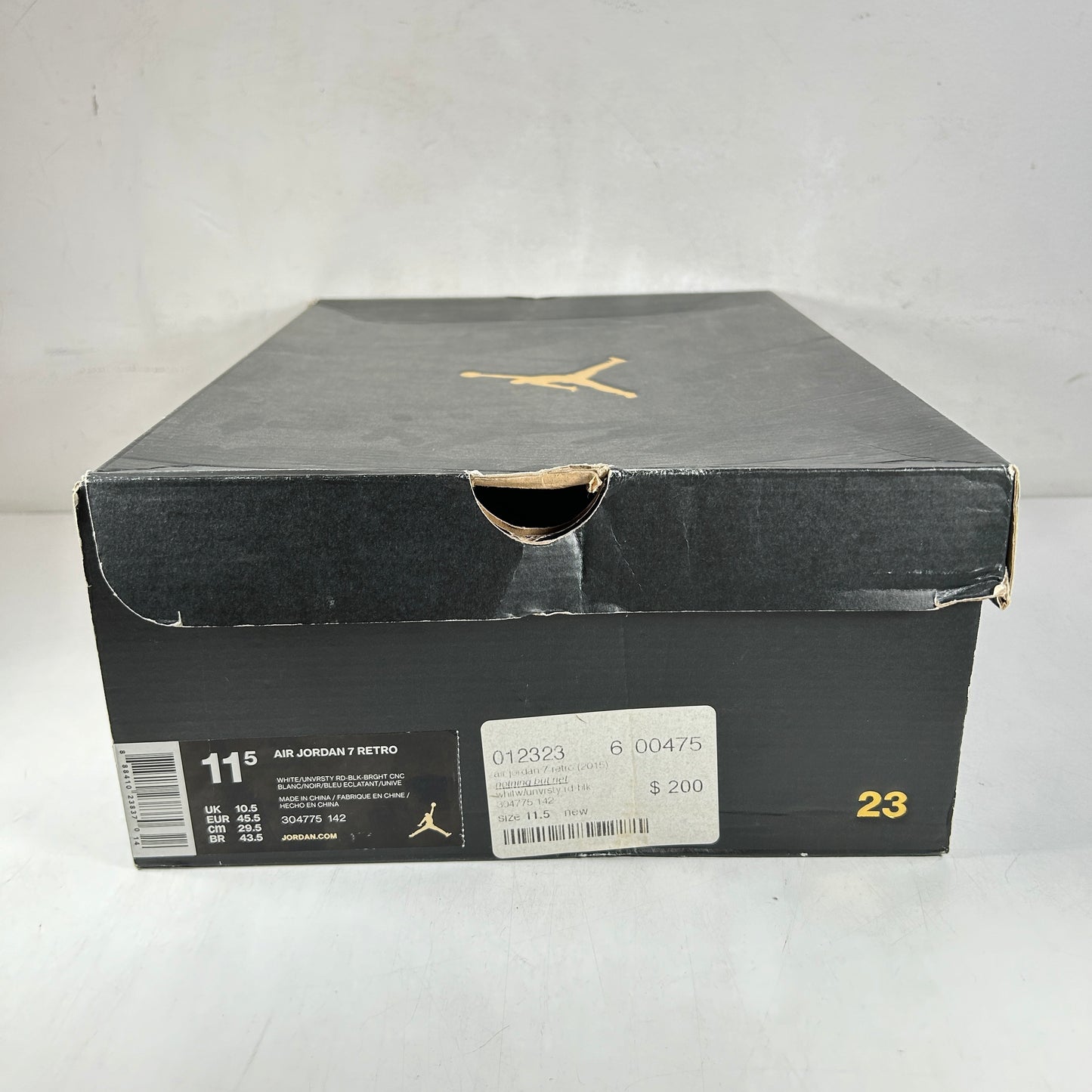 304775 142 Jordan 7 Retro Nothing But Net [USED] - 11.5 M (Used)