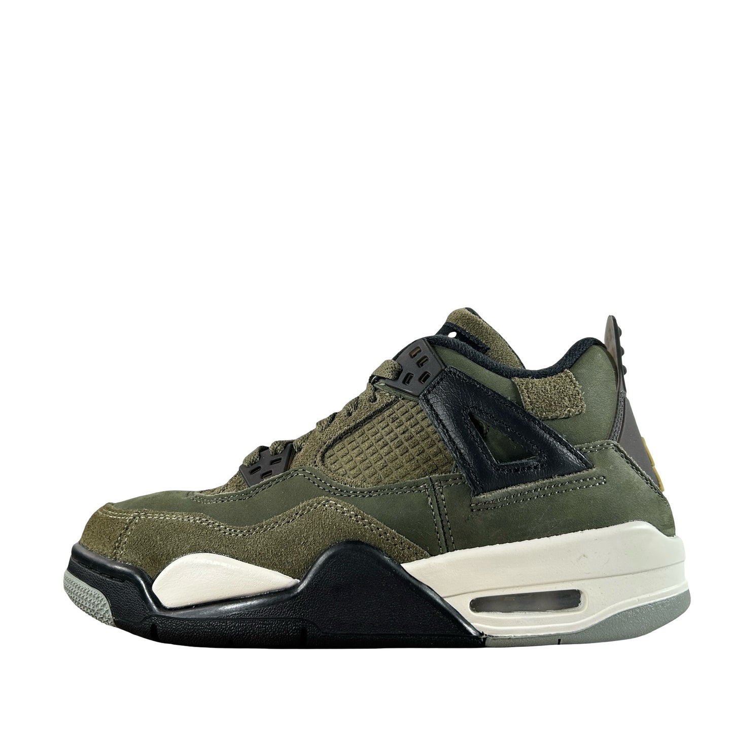 FB9928 200 Jordan 4 Retro SE Craft Medium Olive (GS) [USED] - 6 Y (Used2)