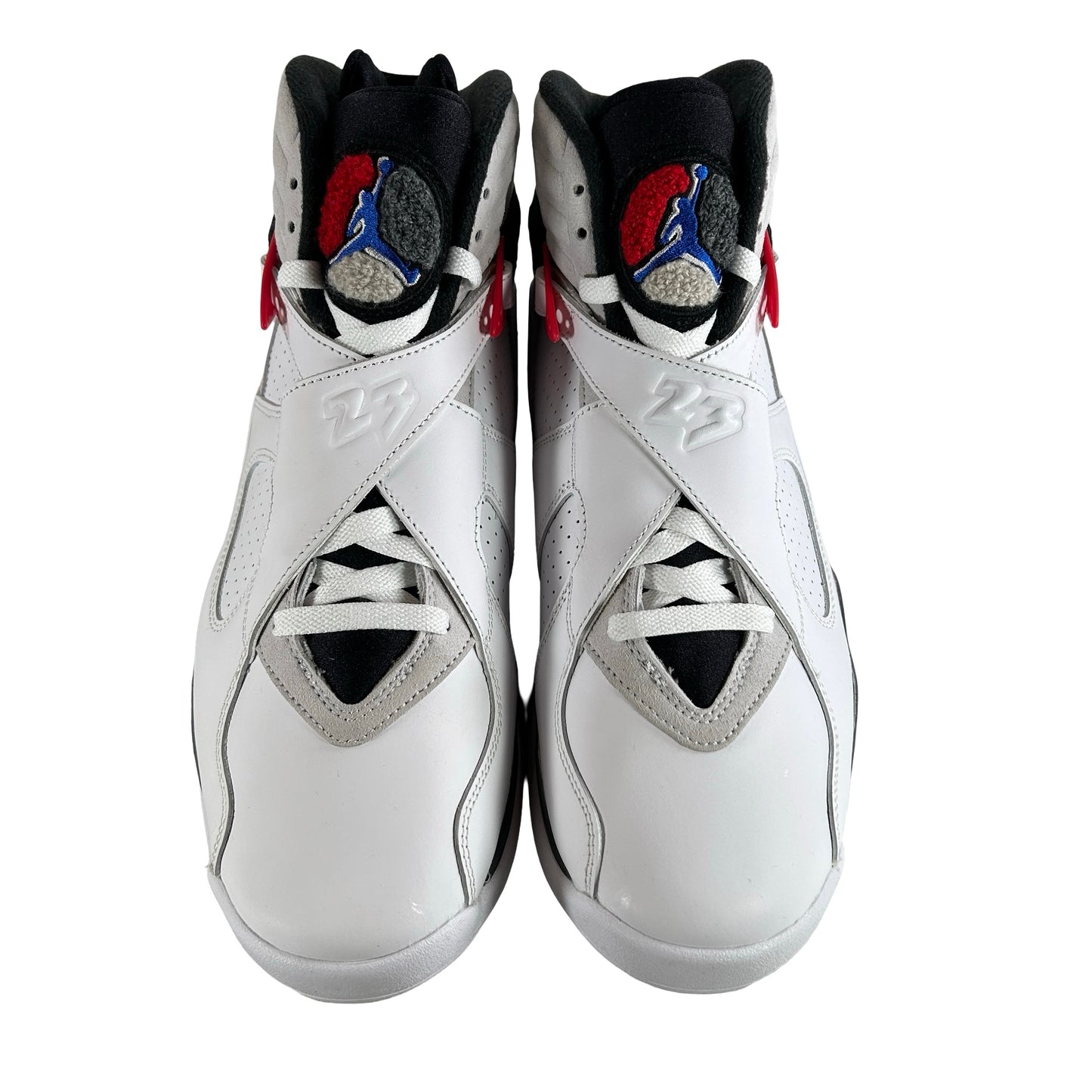 305381 100 Jordan 8 Retro White True Red (2025) [USED] - 10.5 M (Used4)