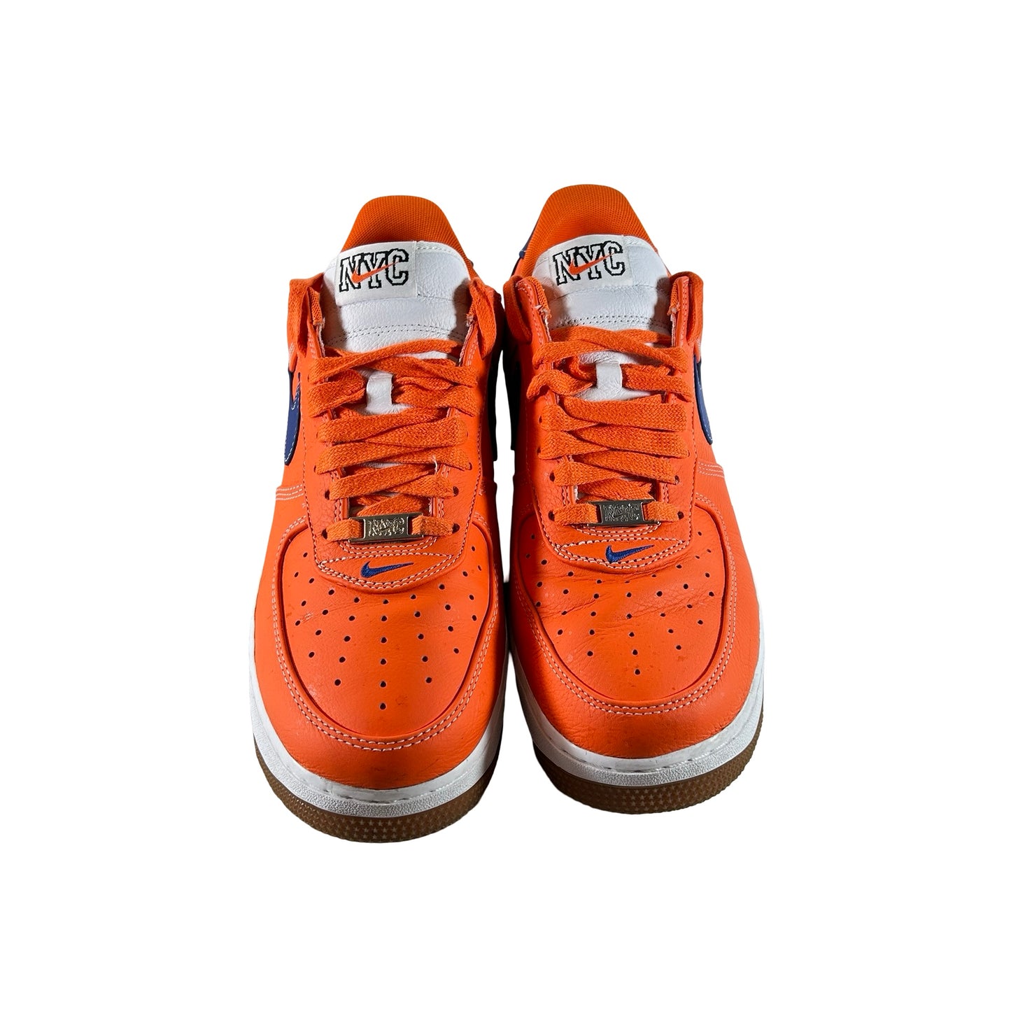 IV2705 819 Nike Air Force 1 Low Retro Premium NYC Knicks [USED] - 12 M (Used)