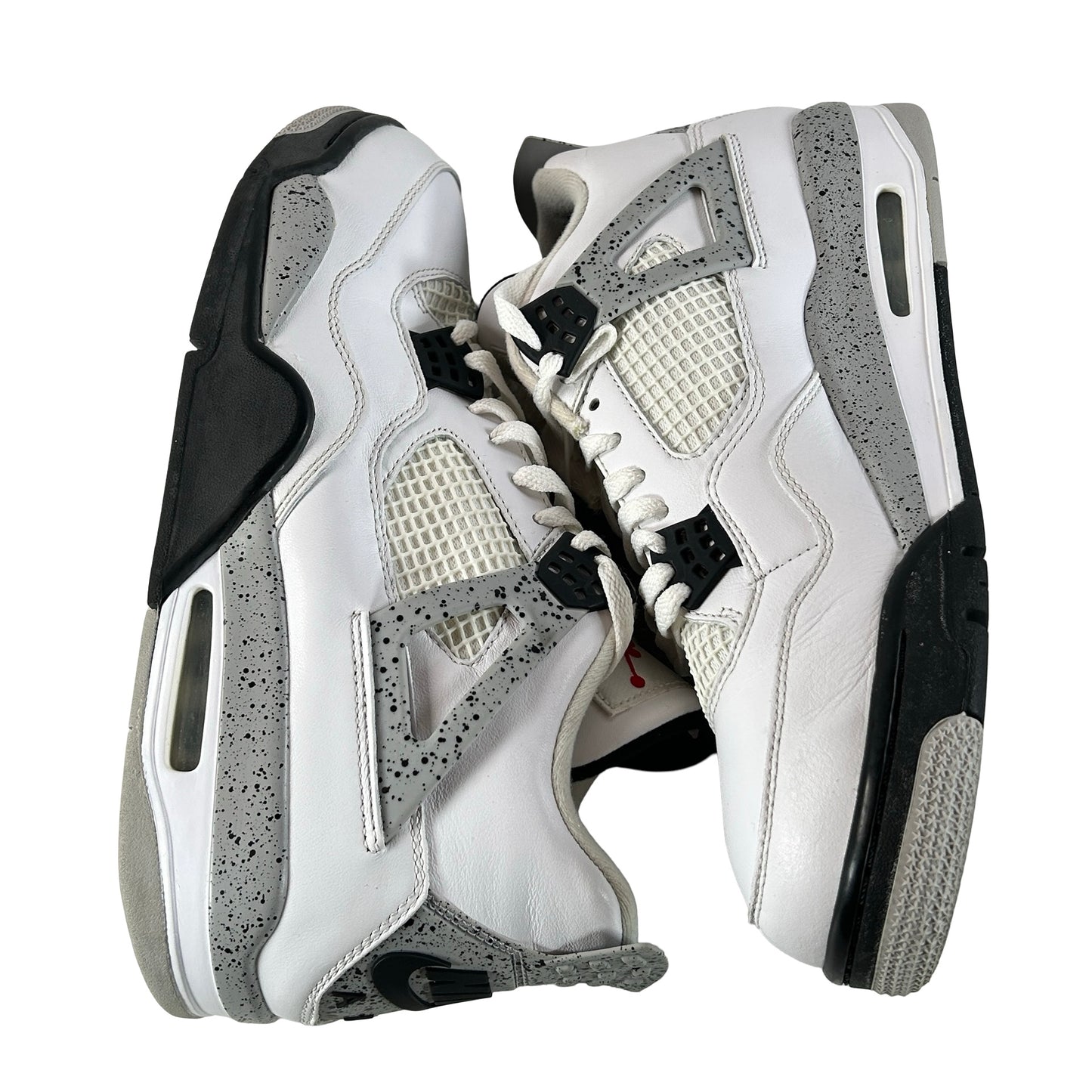 840606 192 Jordan 4 White Cement [USED] - 12 M (Used)